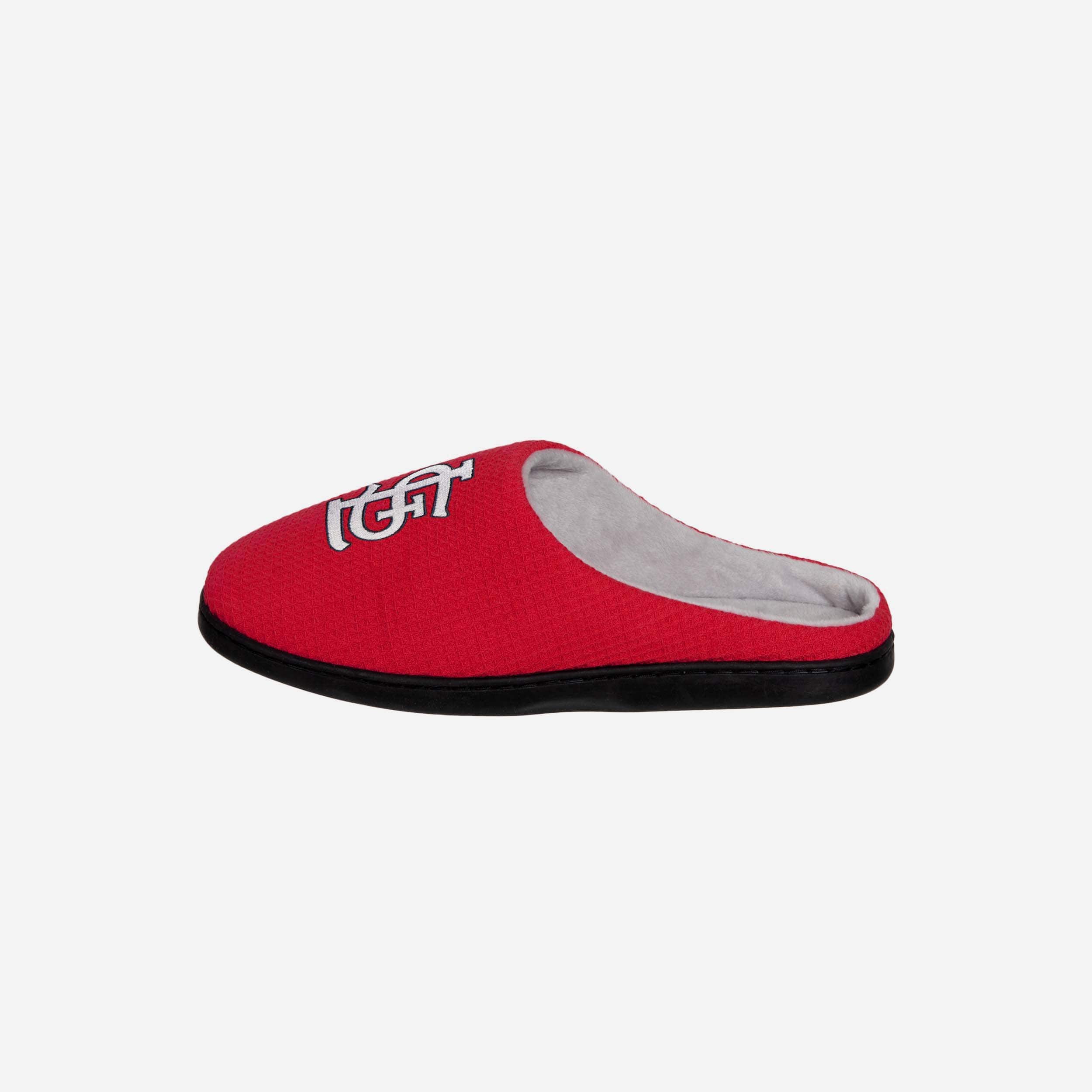 St Louis Cardinals Dreamy Memory Foam Slide Slippers