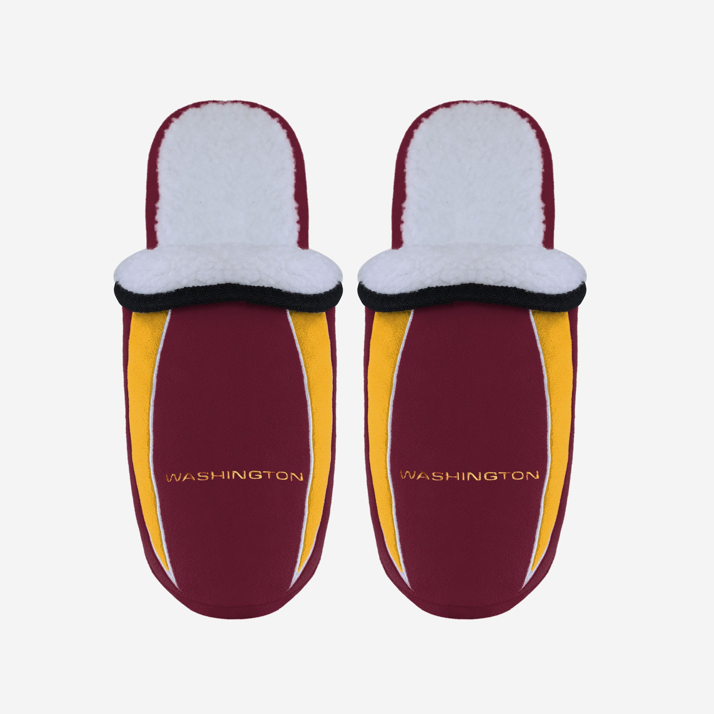 Washington Commanders Ultra - Comfort Sherpa Slide Slippers