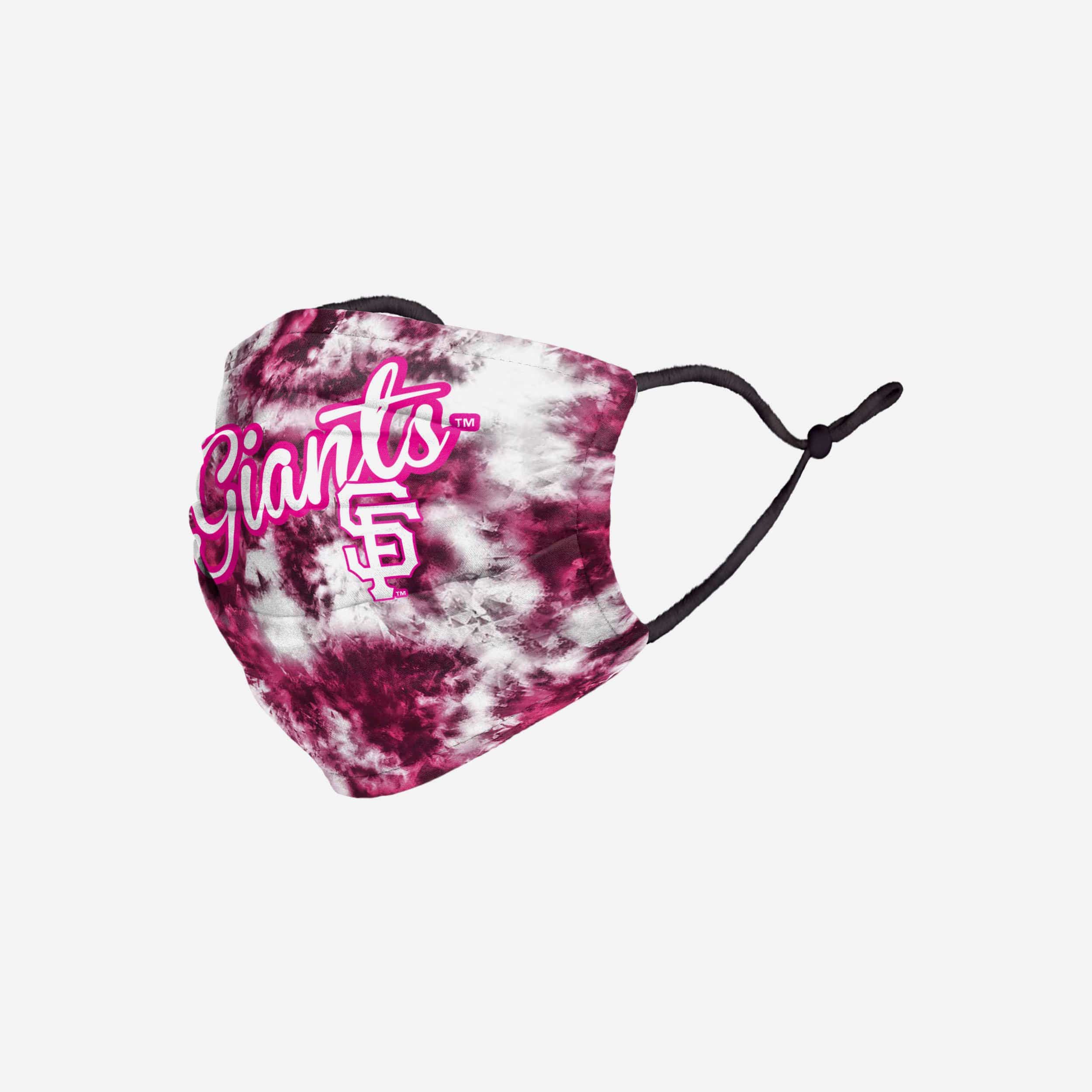 San Francisco Giants Pink Tie - Dye Adjustable Face Cover: A Fashionable Team Statement
