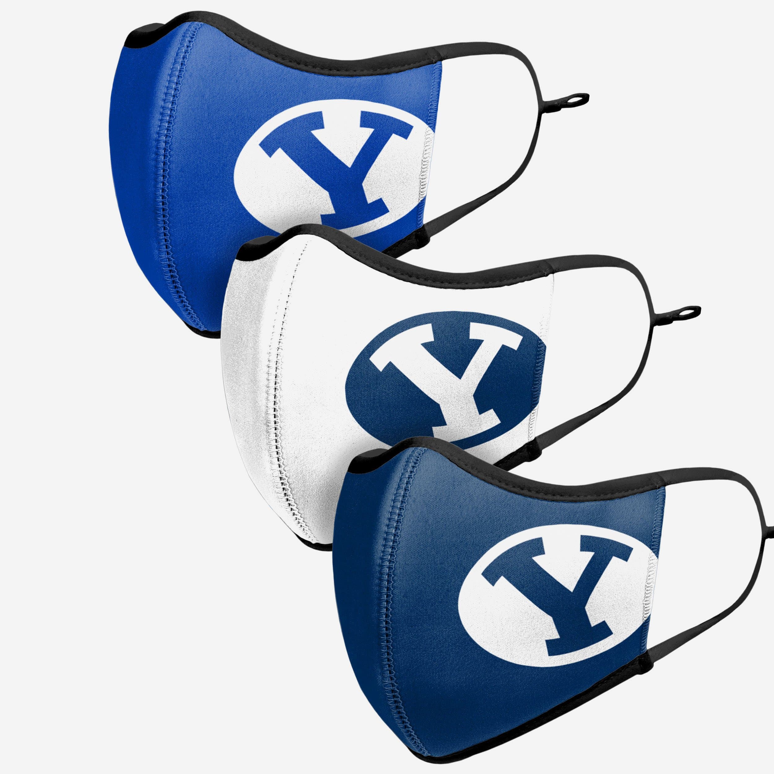 BYU Cougars 3-Pack Fashionable Sport Face Covers