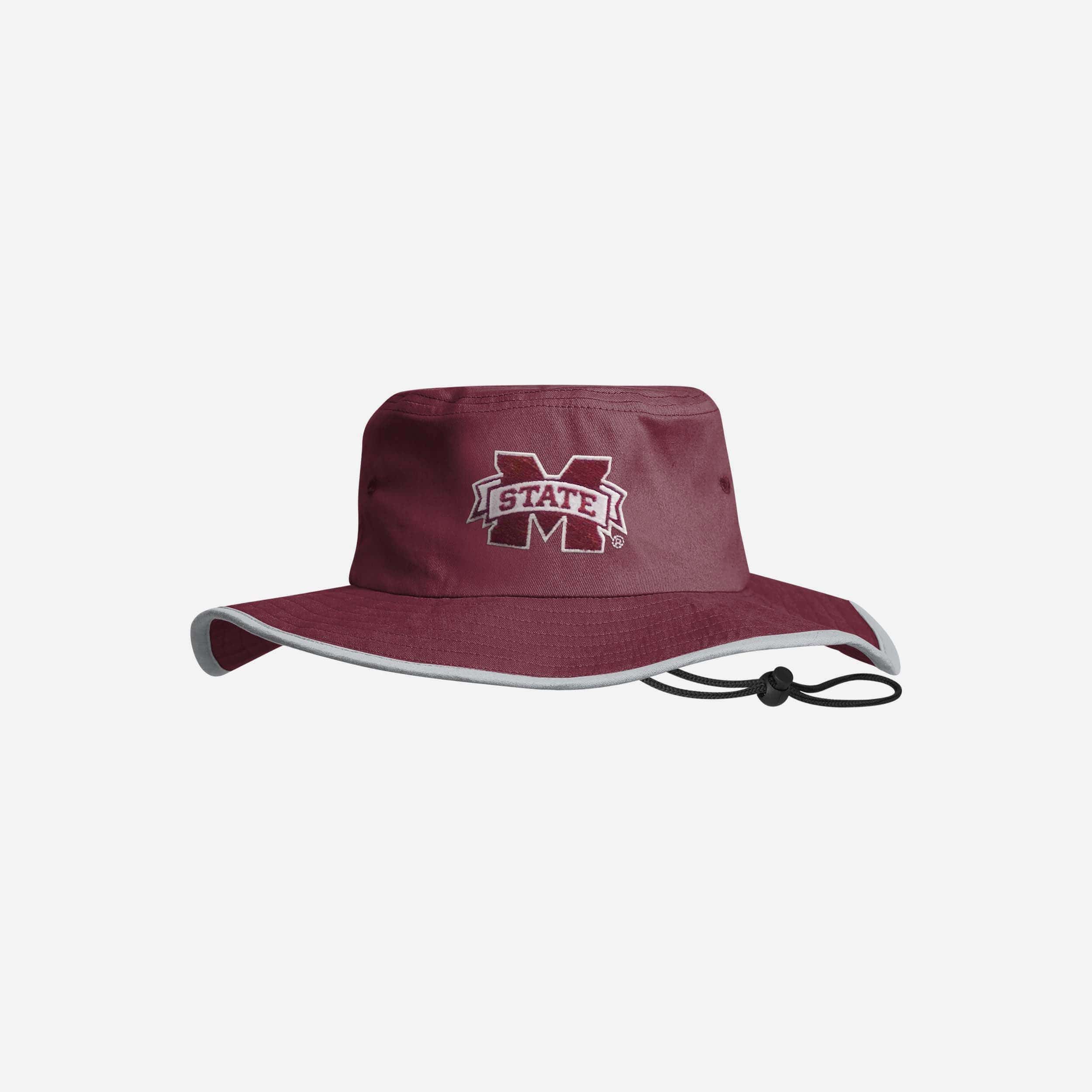 Mississippi State Bulldogs Stylish Solid Boonie Hat - Show Your Team Spirit!