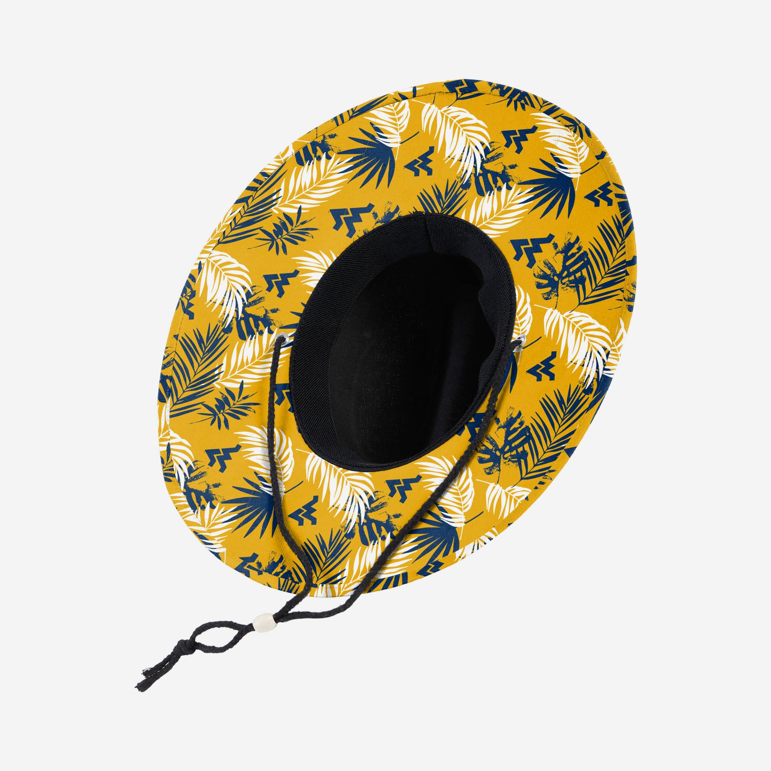 West Virginia Mountaineers Team Color Stylish Straw Hat