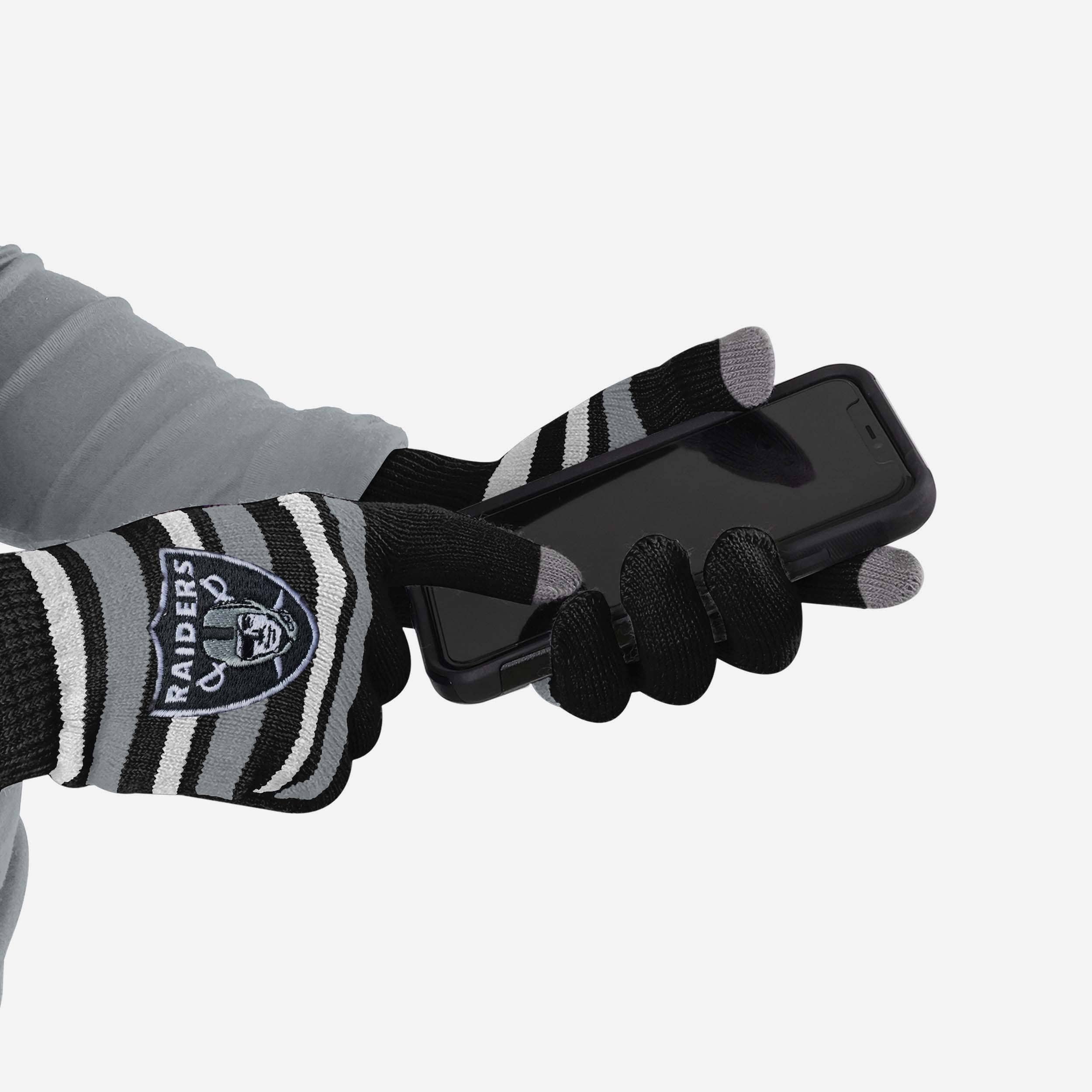 Exciting Las Vegas Raiders Stretch Gloves