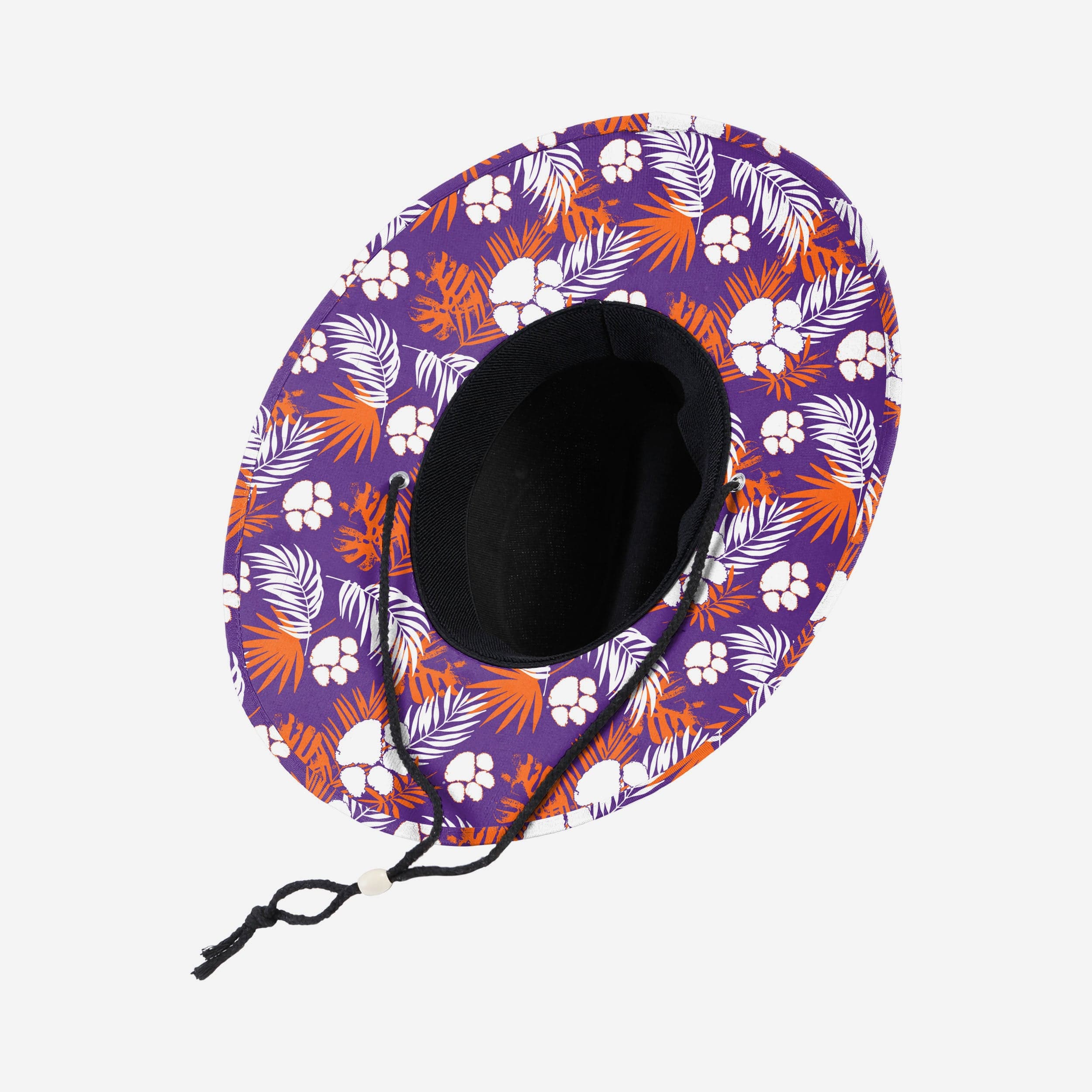Clemson Tigers Stylish Team Color Straw Hat