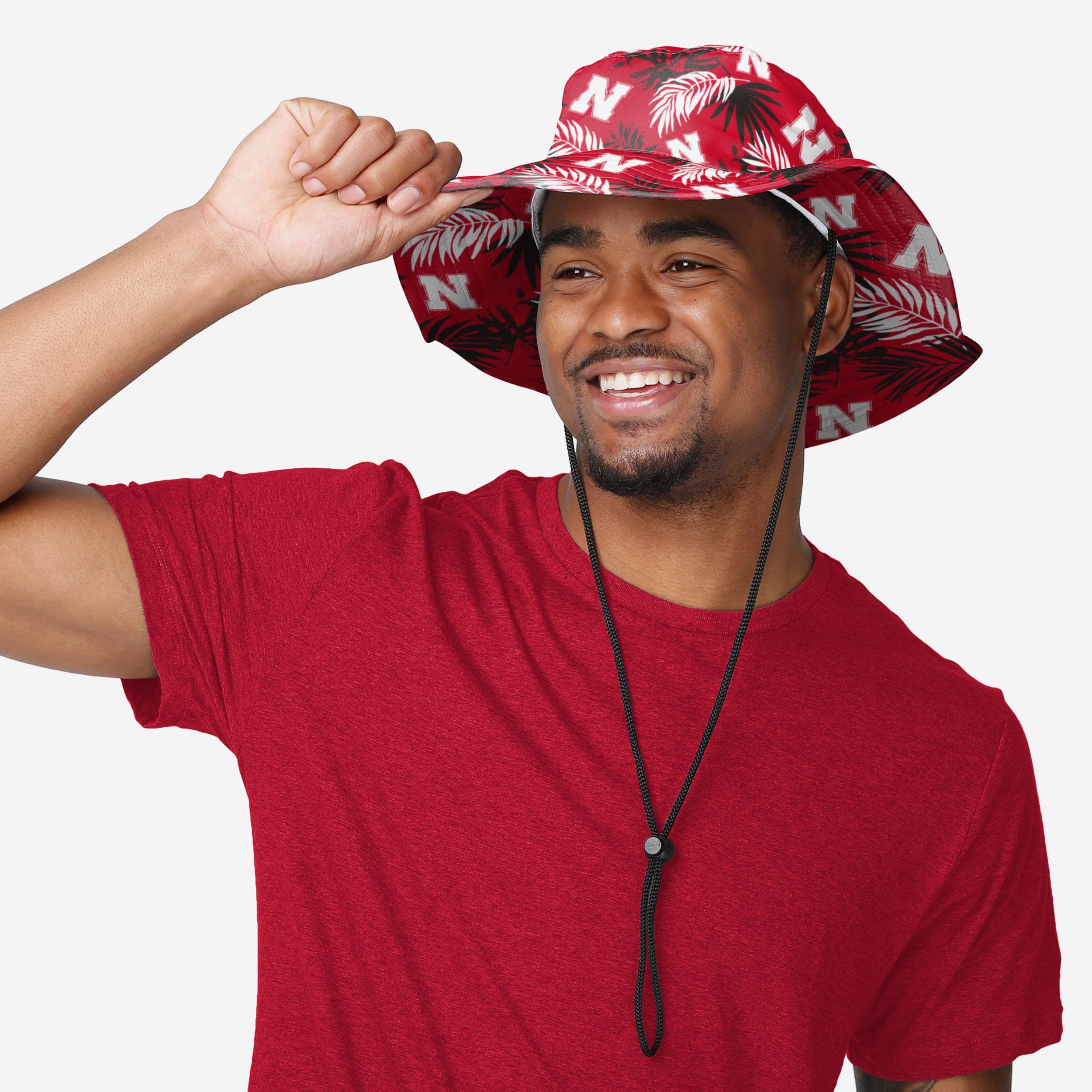 Nebraska Cornhuskers Floral Boonie Hat: Stylish Cooling Gear