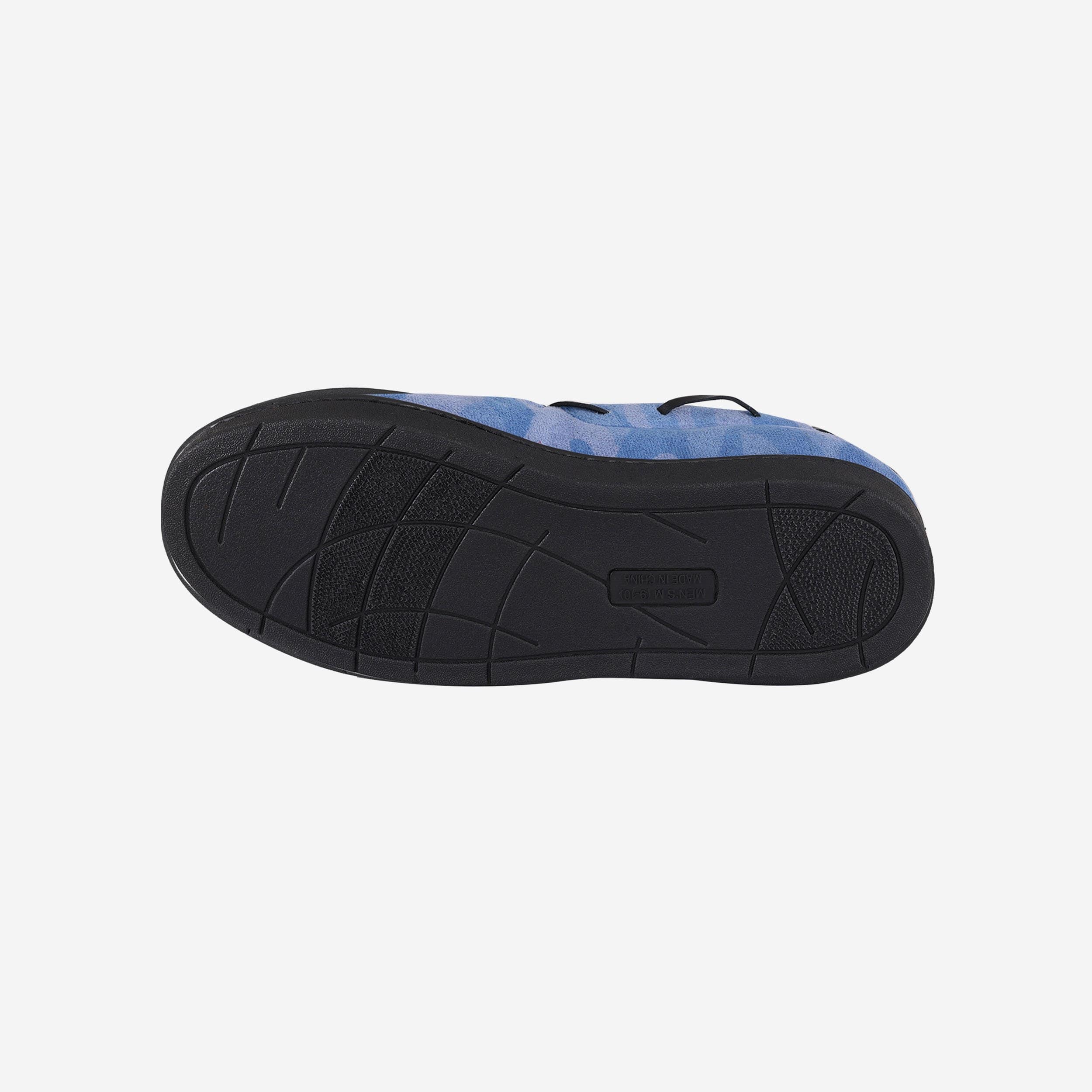 Los Angeles Dodgers Printed Camo Moccasin Slippers - Show Your Team Spirit!