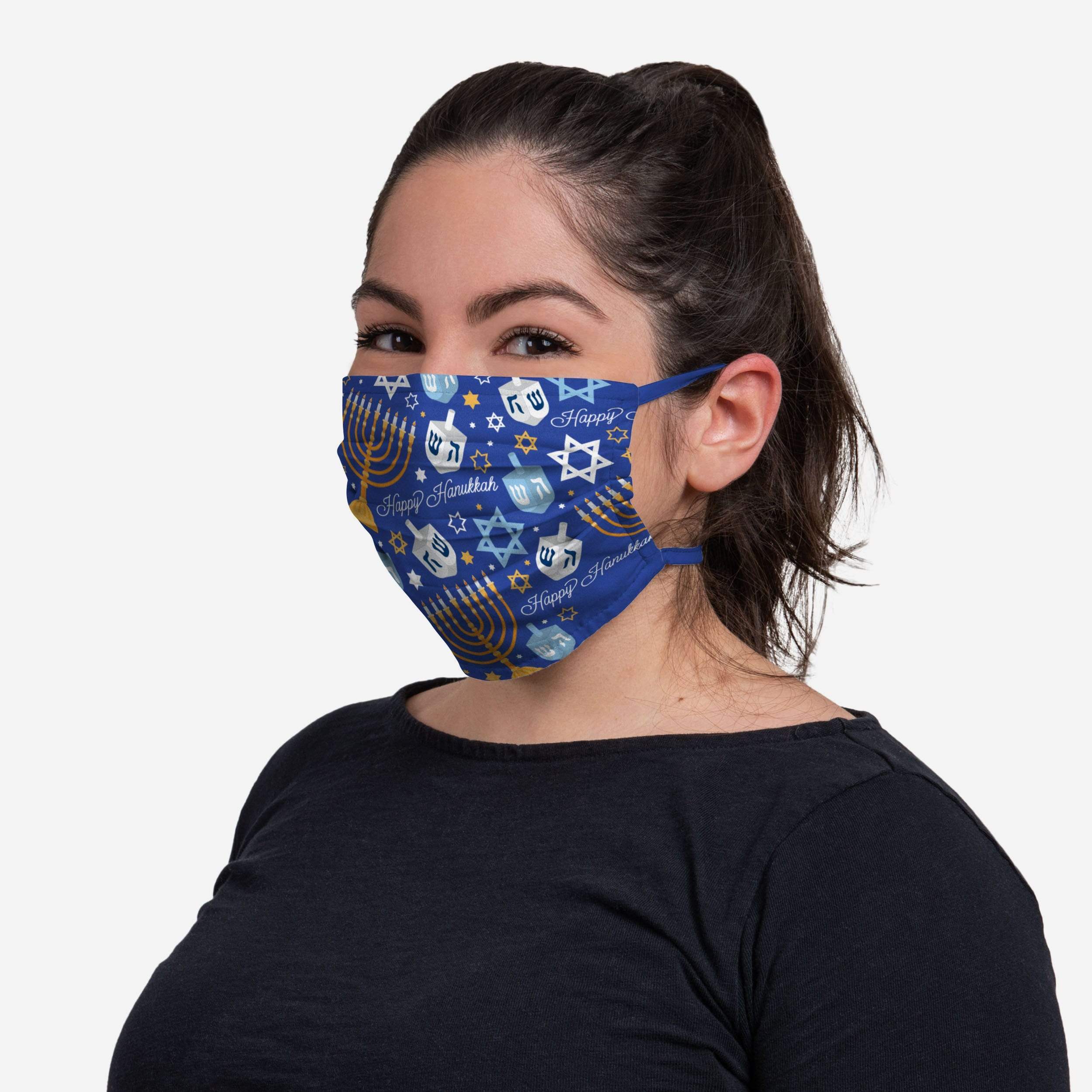 Gorgeous Thematic Hanukkah Tie - Back Face Cover