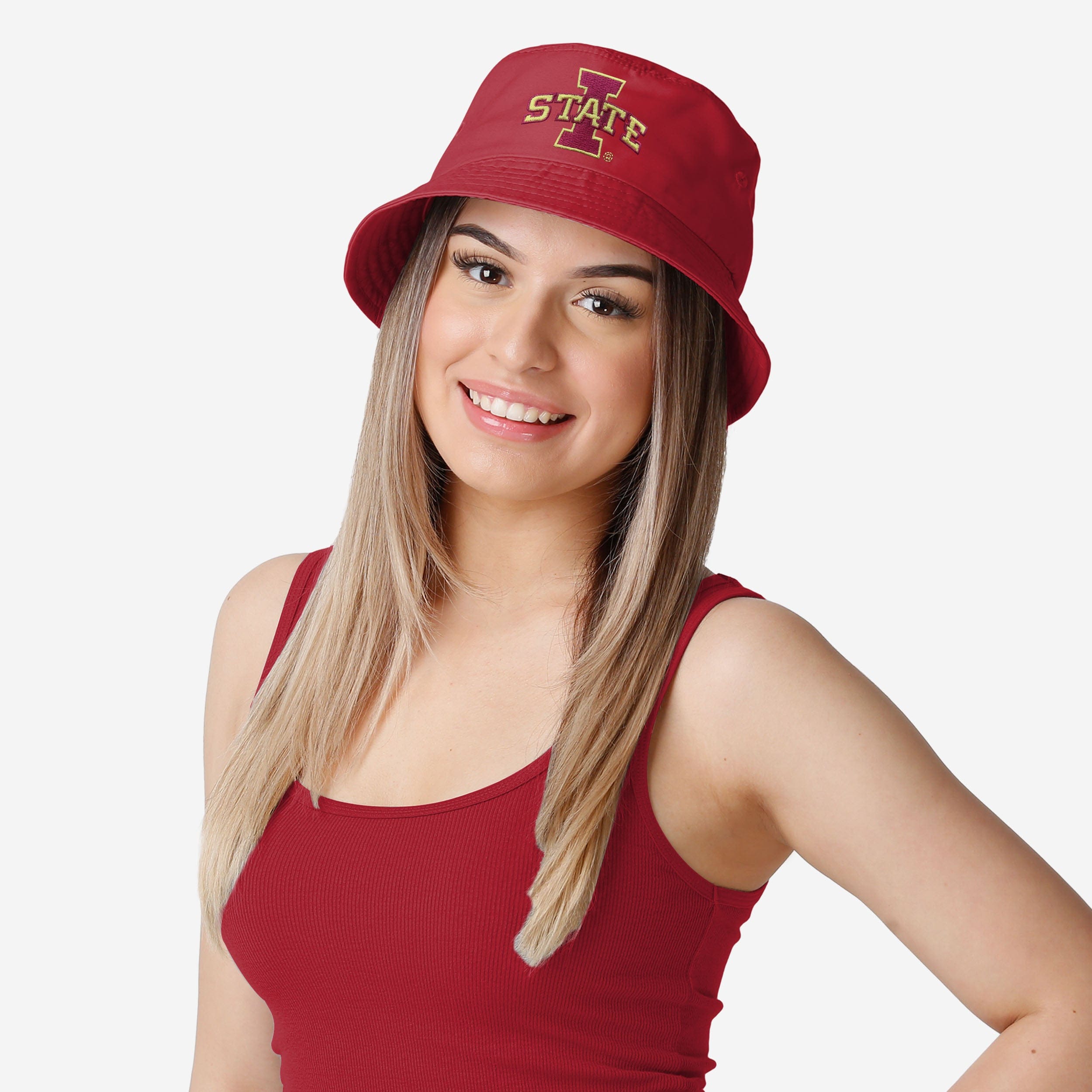 Iowa State Cyclones Solid Bucket Hat - Show Your Team Spirit!