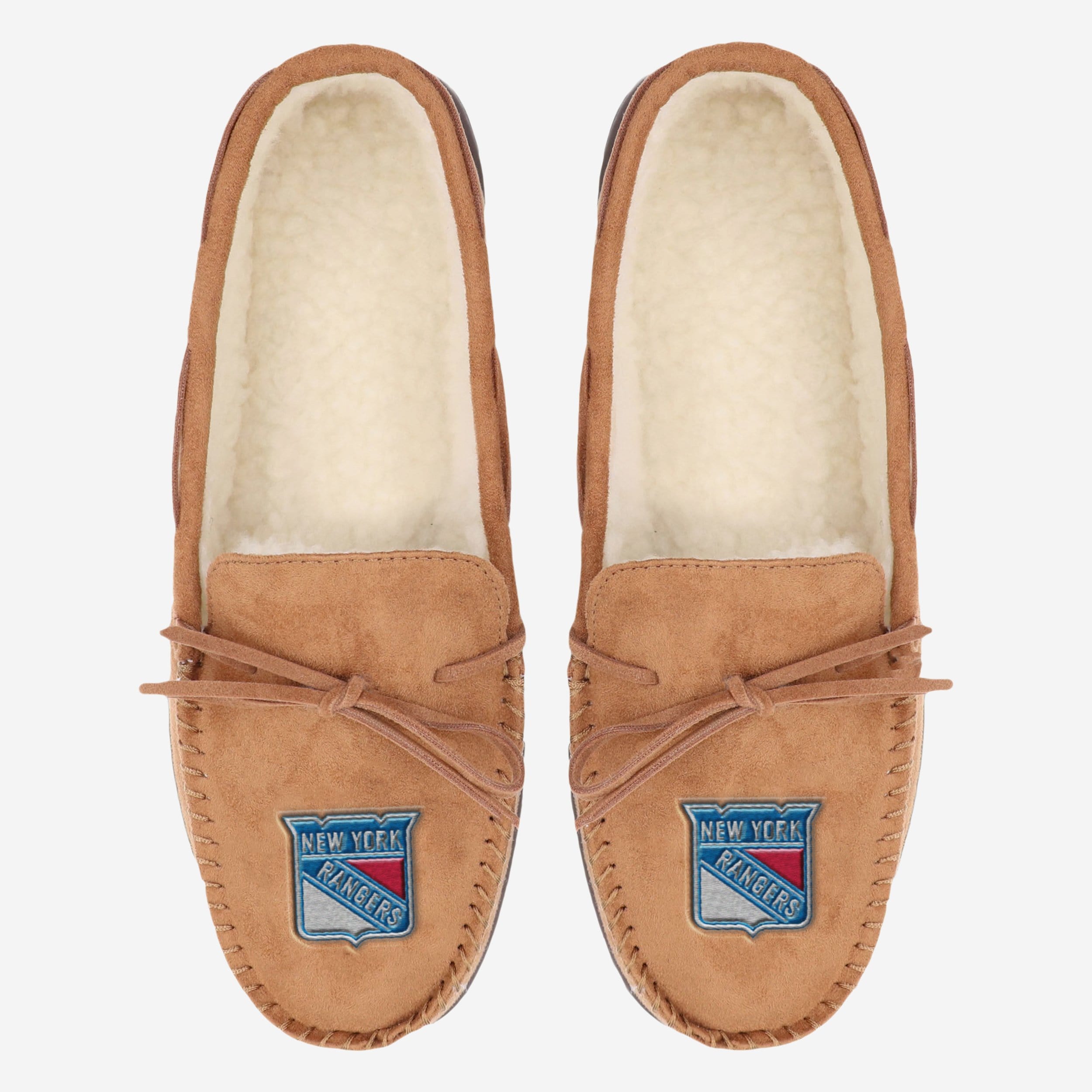 New York Rangers Awesome Moccasin Slippers