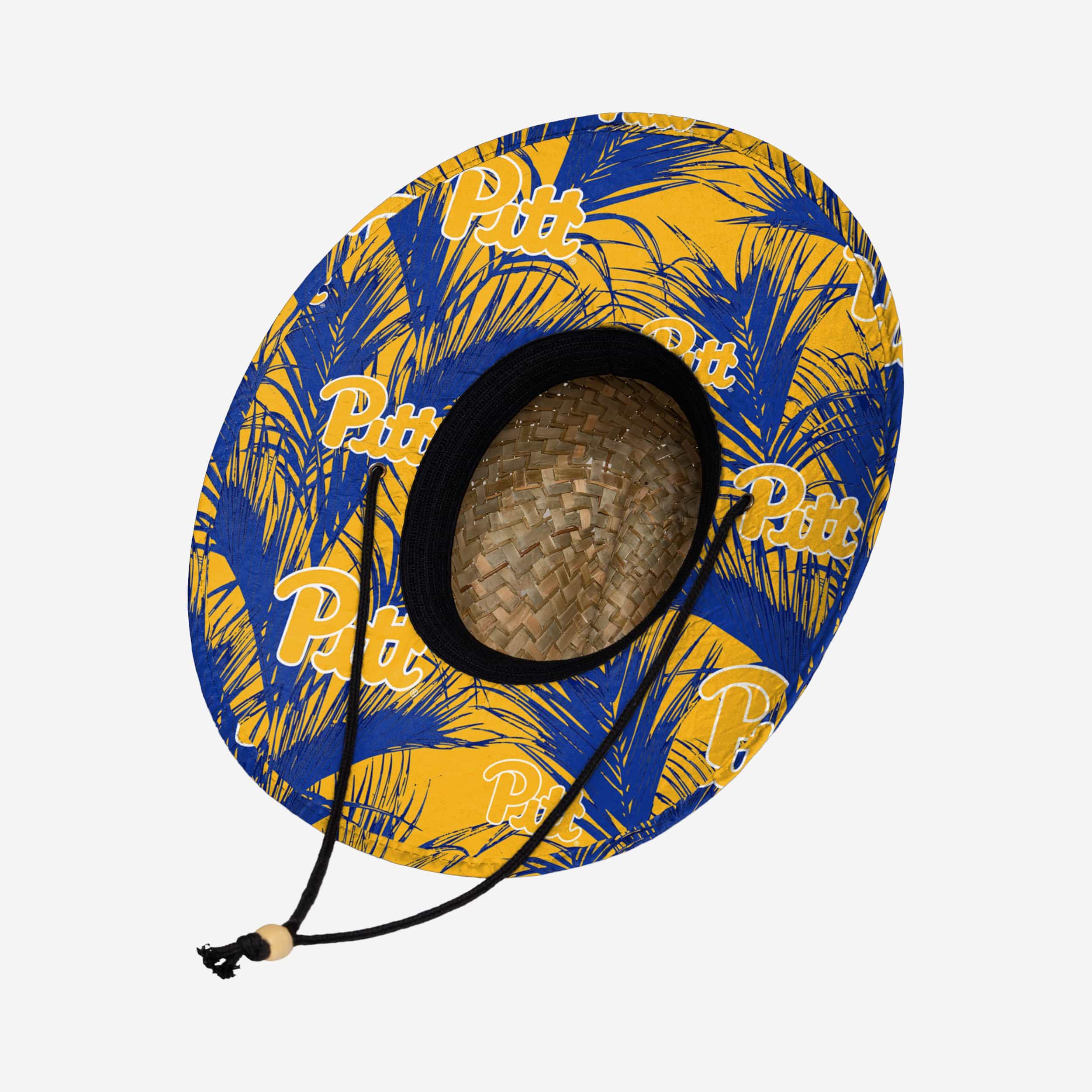 Sizzling Pittsburgh Panthers Floral Straw Hat - The Ultimate Summer Style