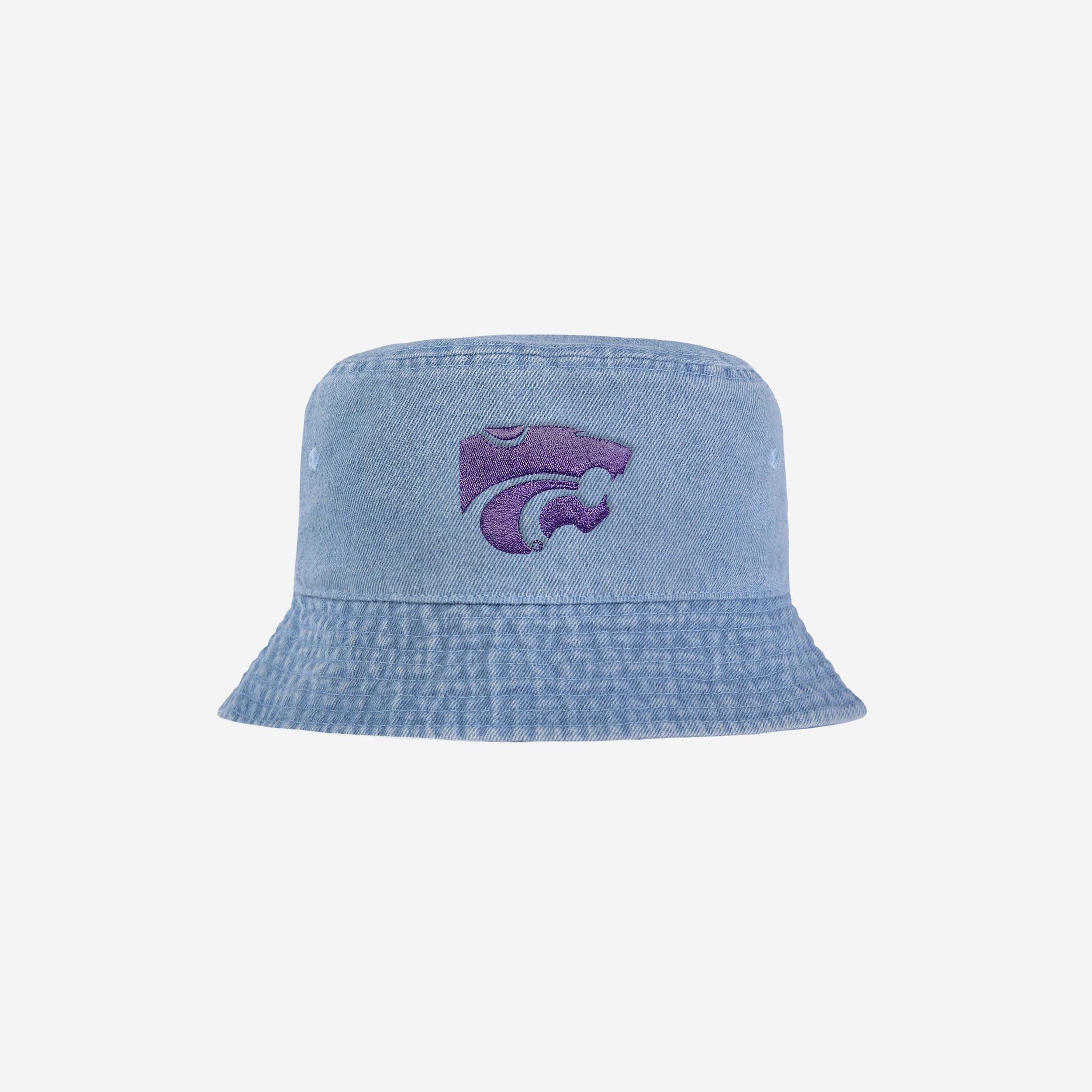 Kansas State Wildcats Stylish Denim Bucket Hat