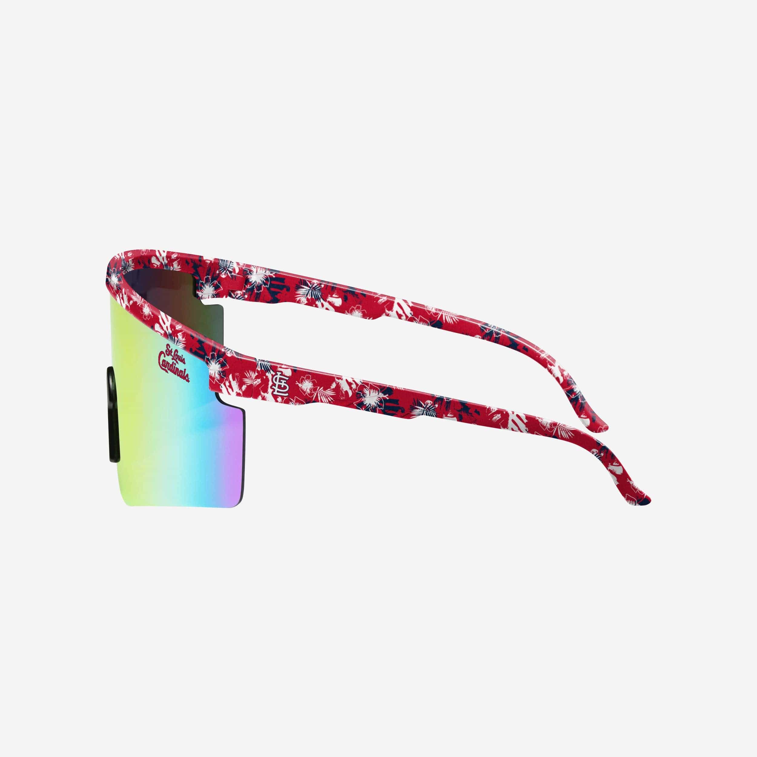 Stunning St Louis Cardinals Floral Large Frame Sunglasses
