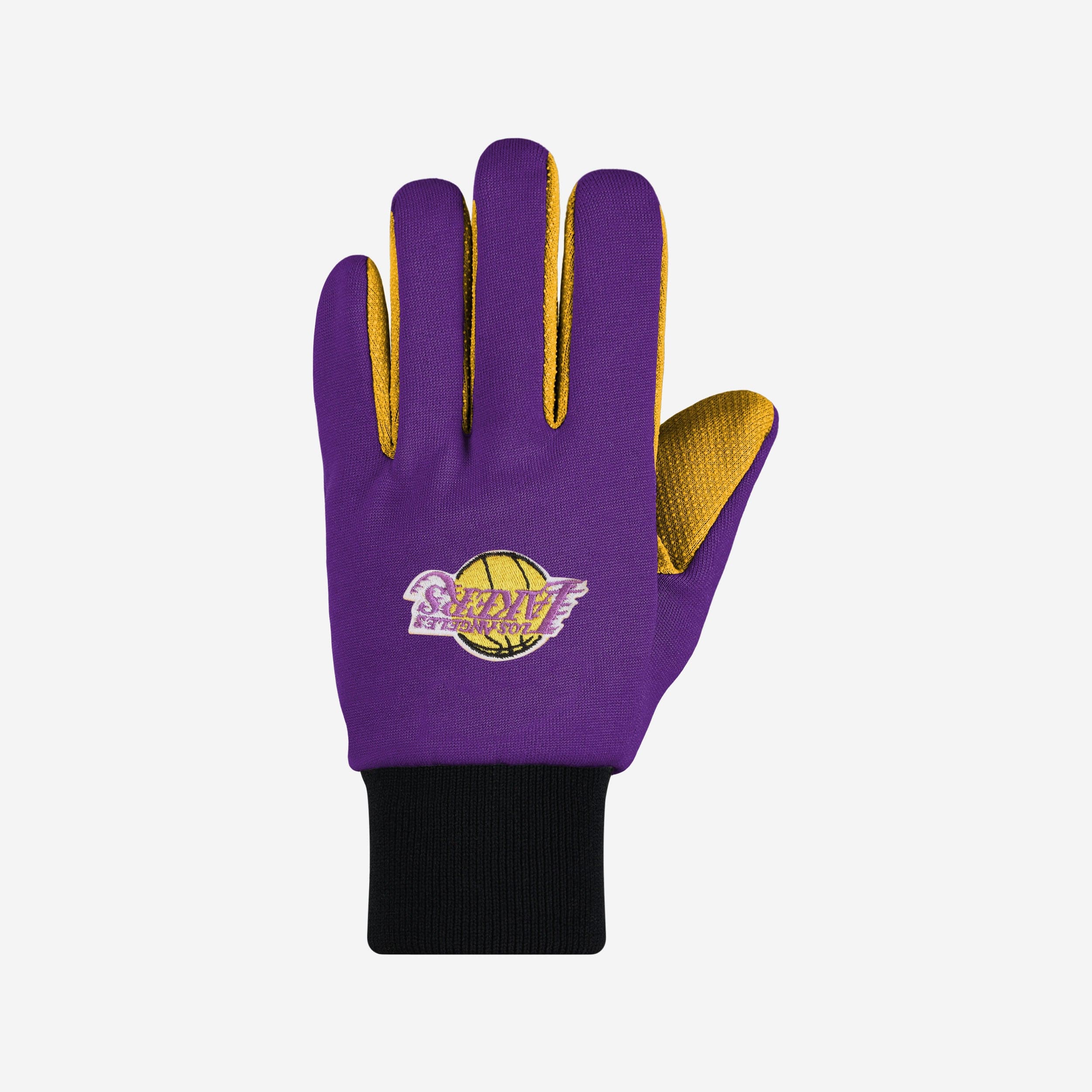 Los Angeles Lakers Stylish Colored Palm Utility Gloves - Show Your Fandom!
