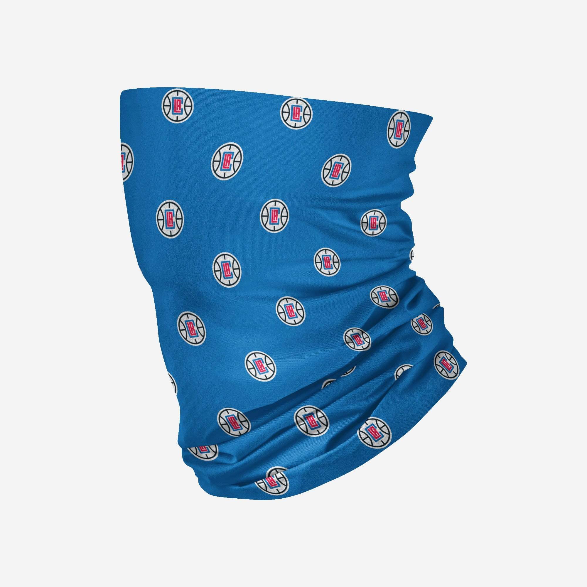 Los Angeles Clippers Mini Print Logo Gaiter Scarf - Show Your Team Spirit!