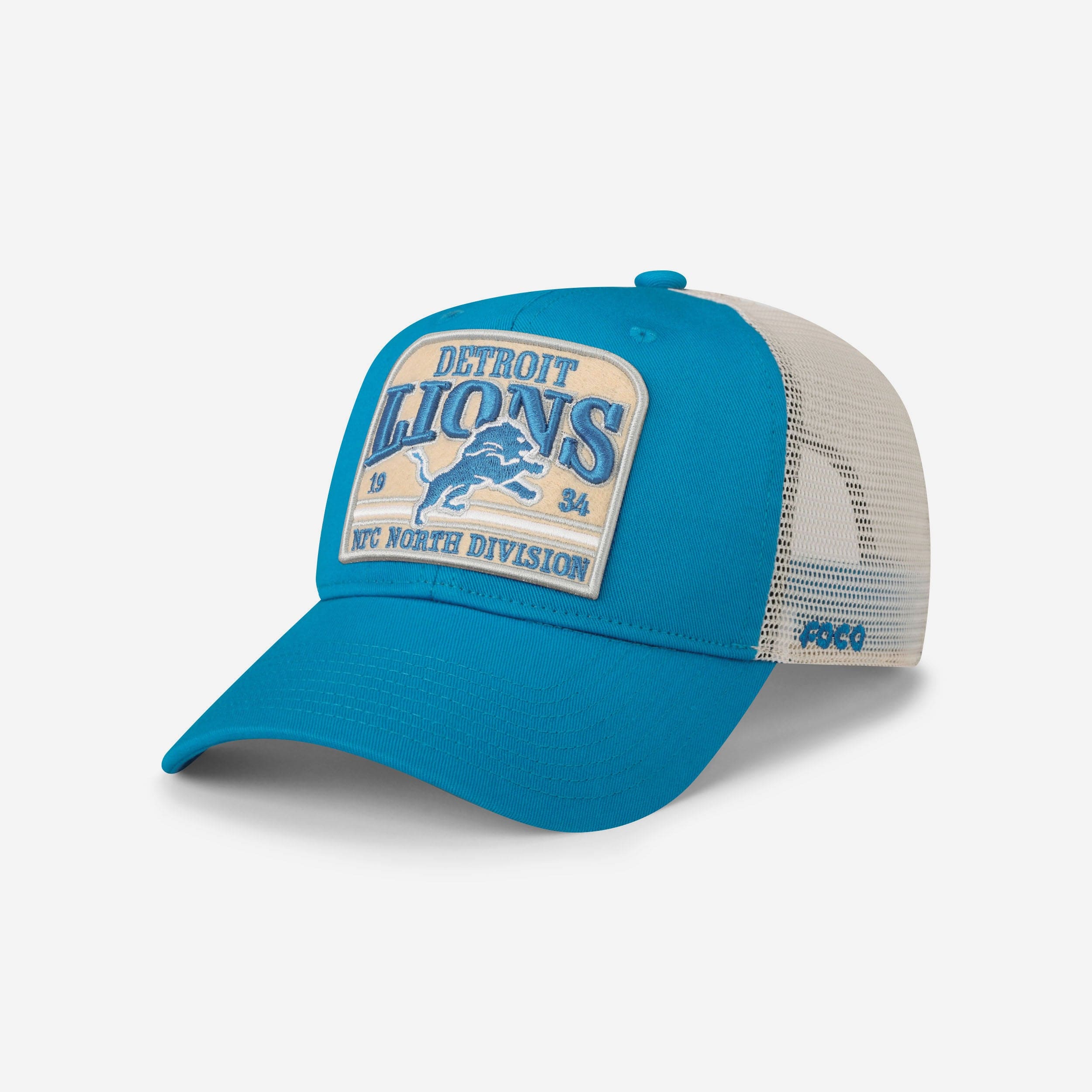 Detroit Lions Truckstop Patch Trucker Cap - The Ultimate Fan & Trucker Hat