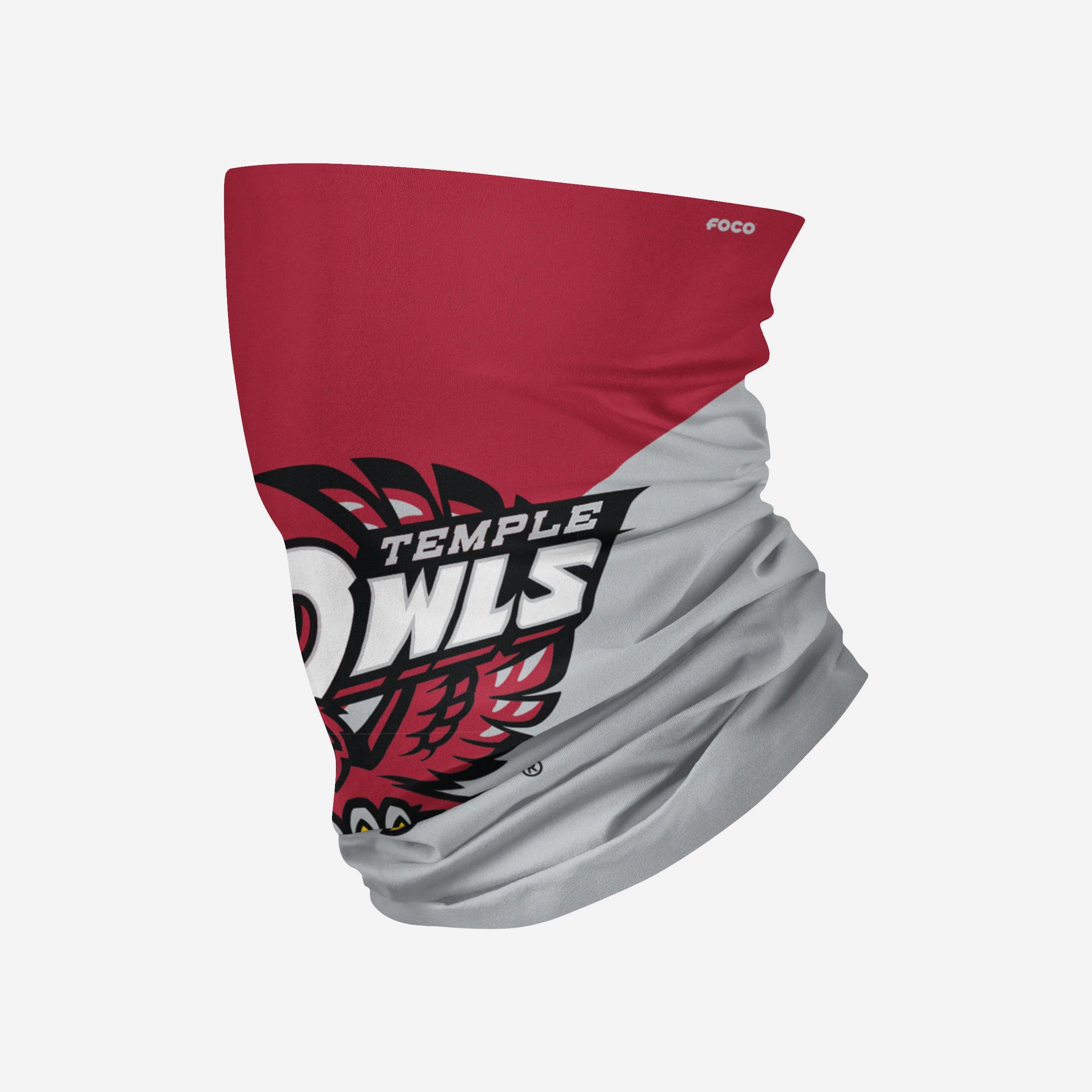 Temple Owls Big Logo Gaiter Scarf