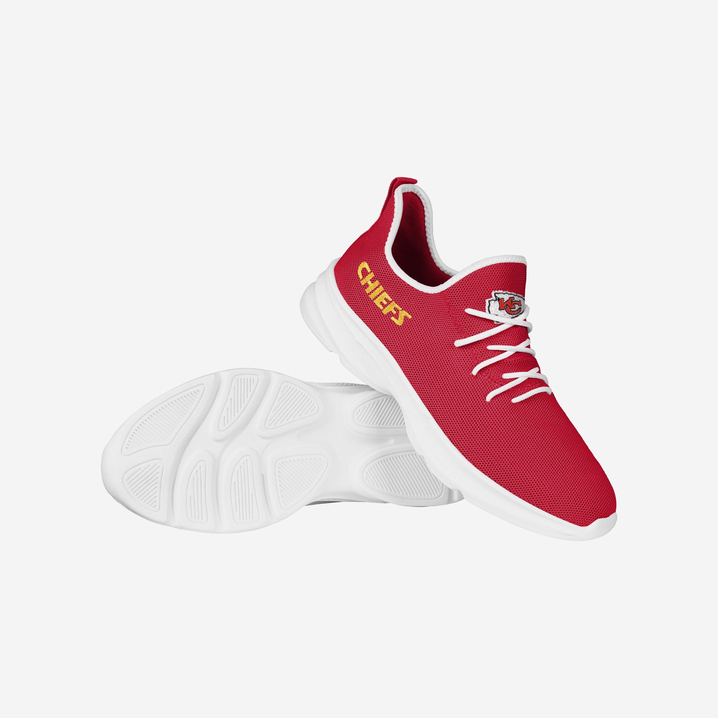 Kansas City Chiefs Stylish Team Color Sneakers