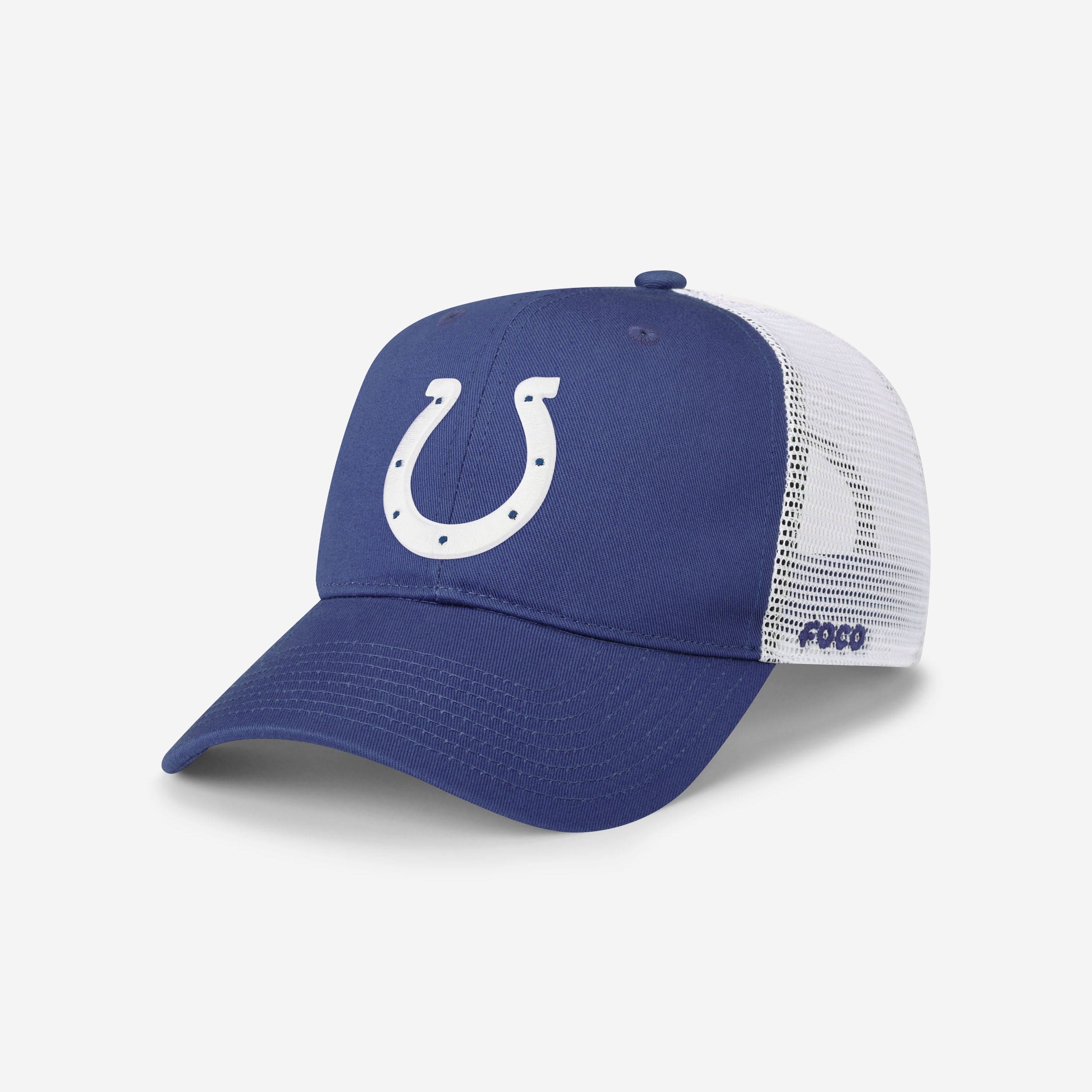Exciting Indianapolis Colts Primary Logo Trucker RF Cap