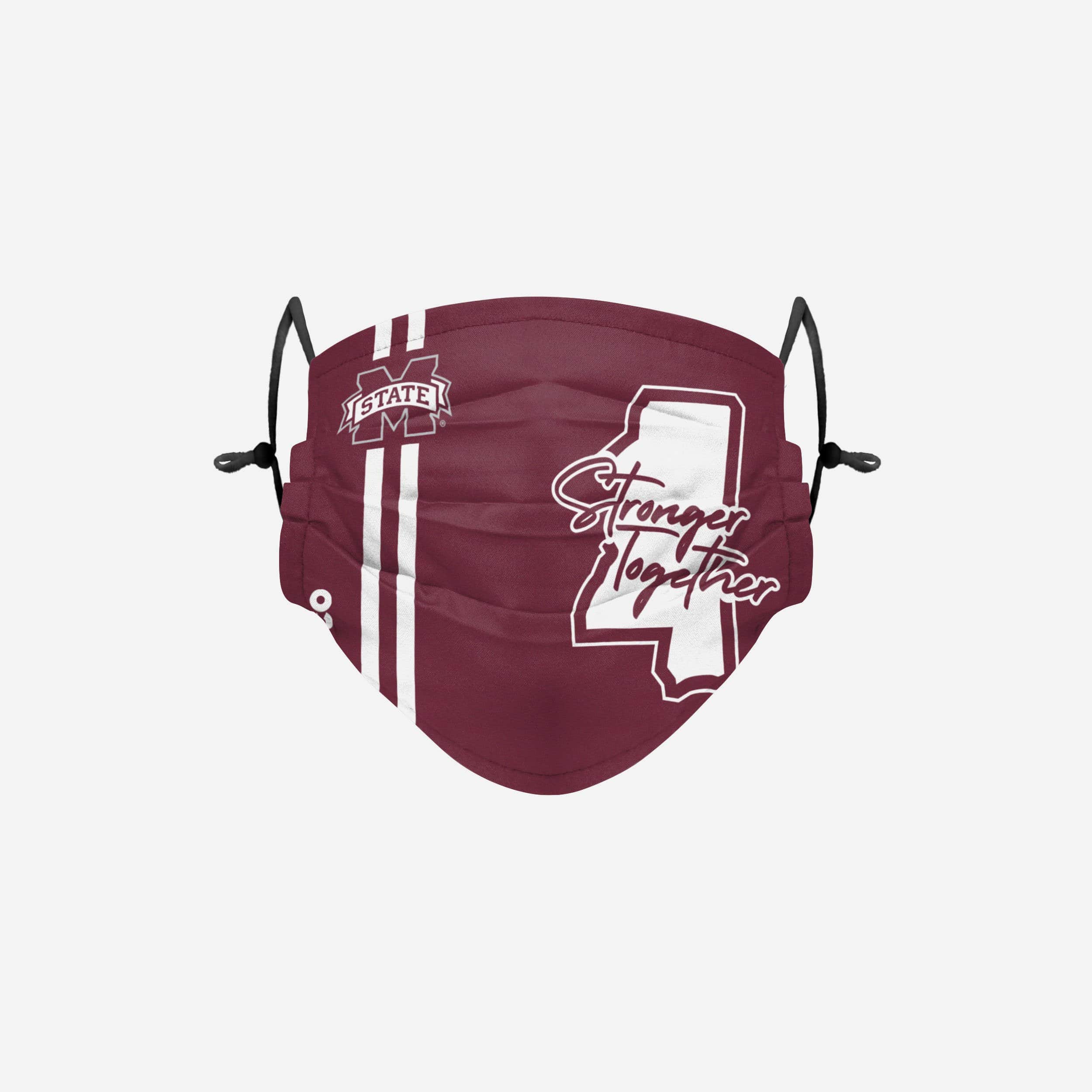 Mississippi State Bulldogs 'Stronger Together' On-Field Sideline Logo Face Cover - Show Your Team Spirit!