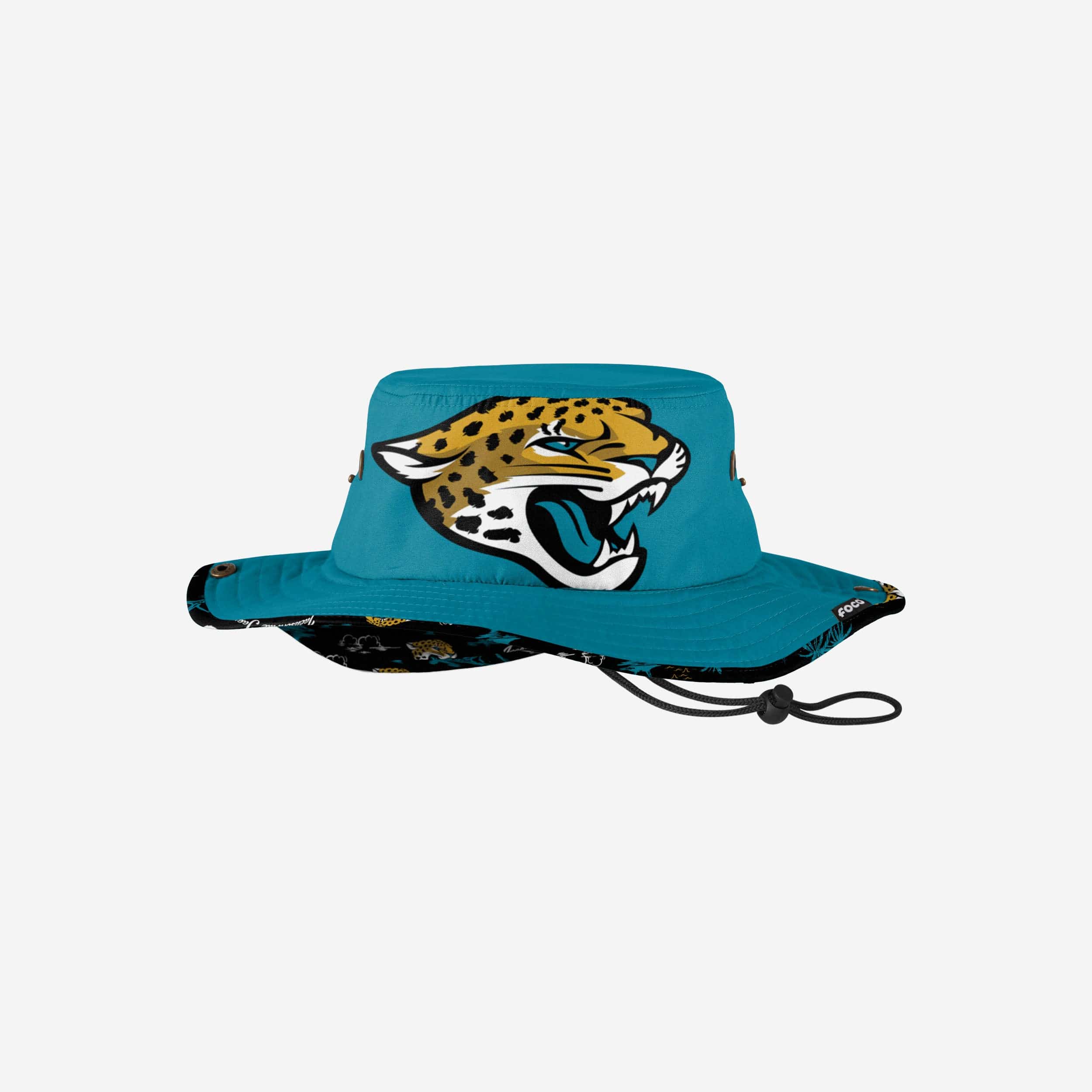 Jacksonville Jaguars Stylish Cropped Big Logo Hybrid Boonie Hat