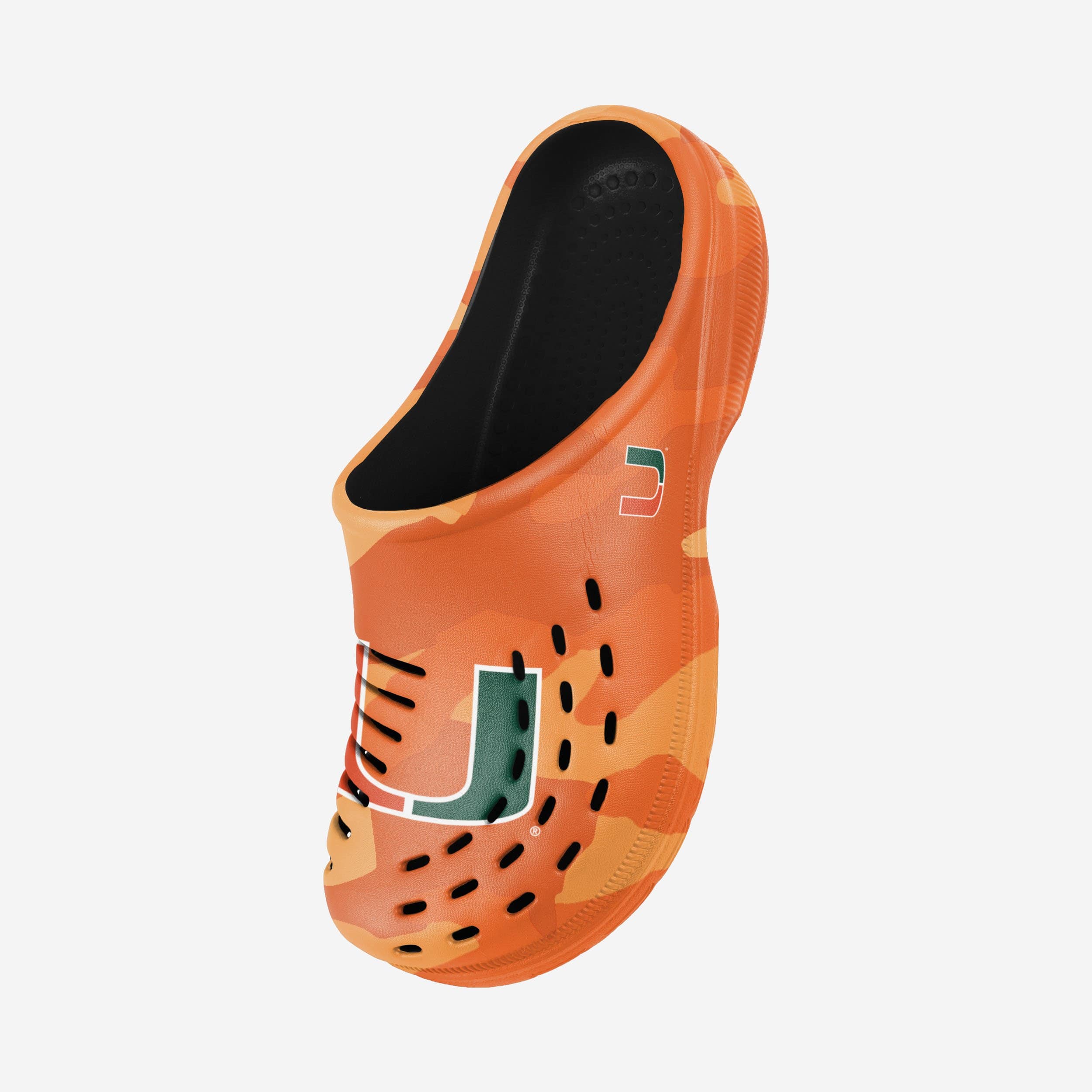 Miami Hurricanes Tonal Camo Clogs - Show Your Fandom!