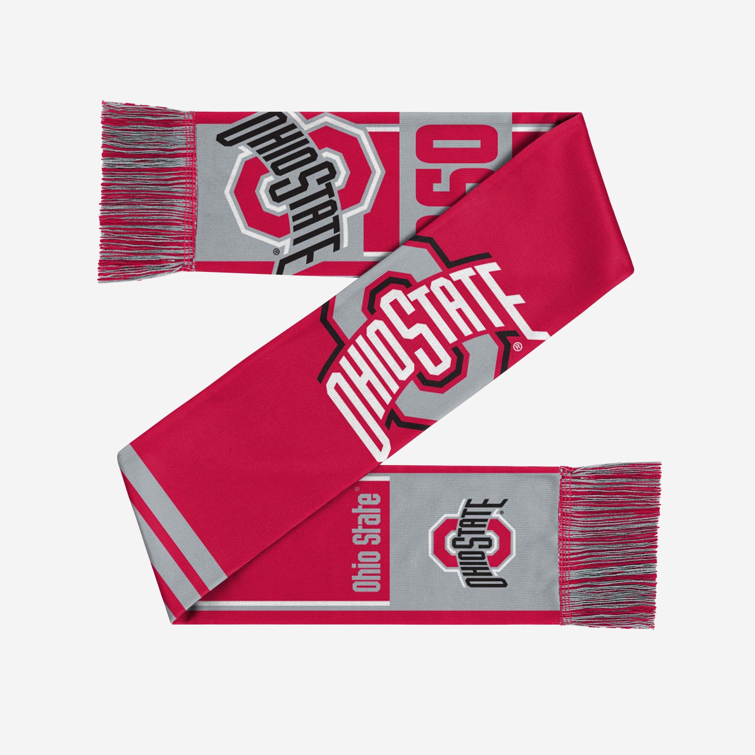 Ohio State Buckeyes Super-Charged Reversible Thematic Scarf