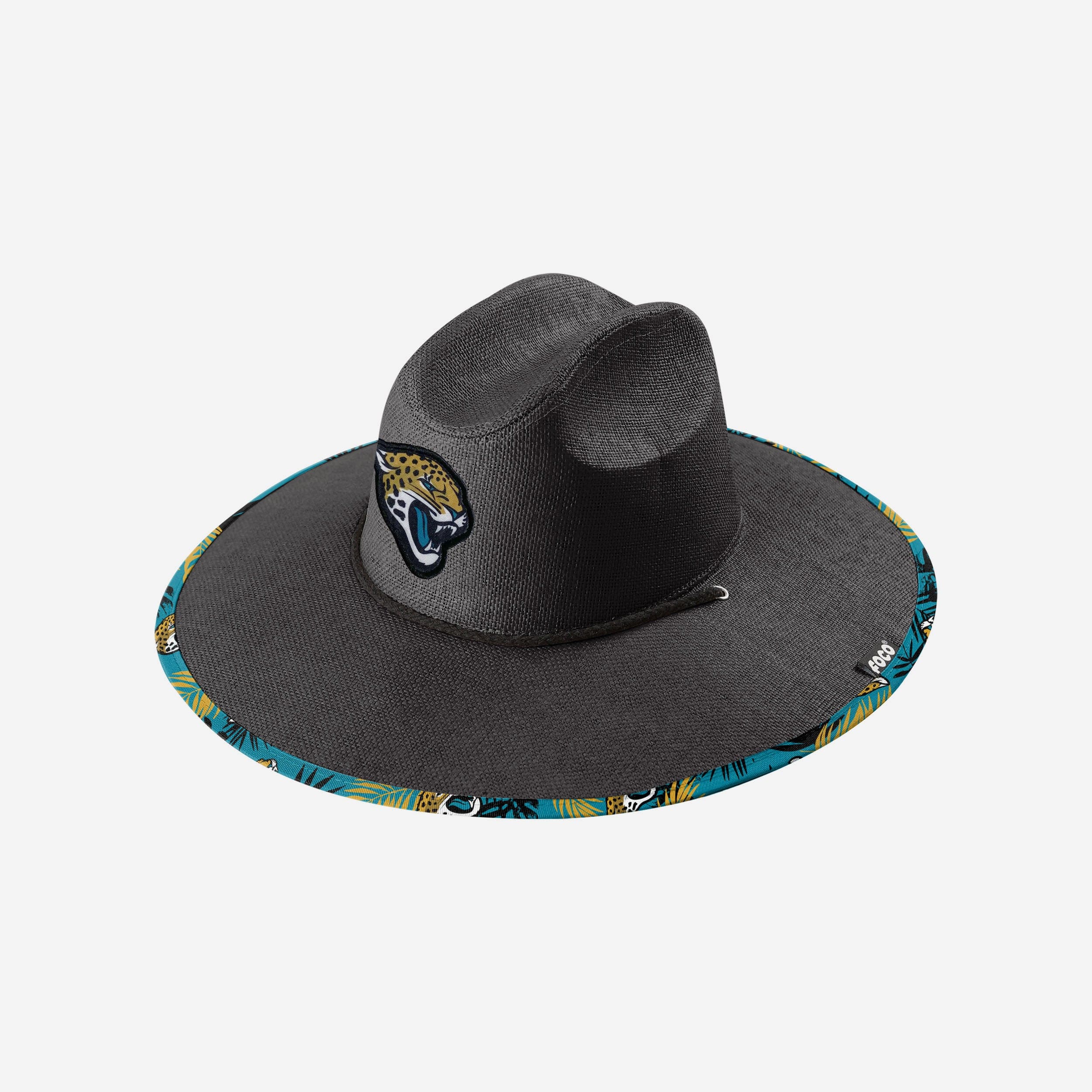 Stylish Jacksonville Jaguars Team Color Straw Hat