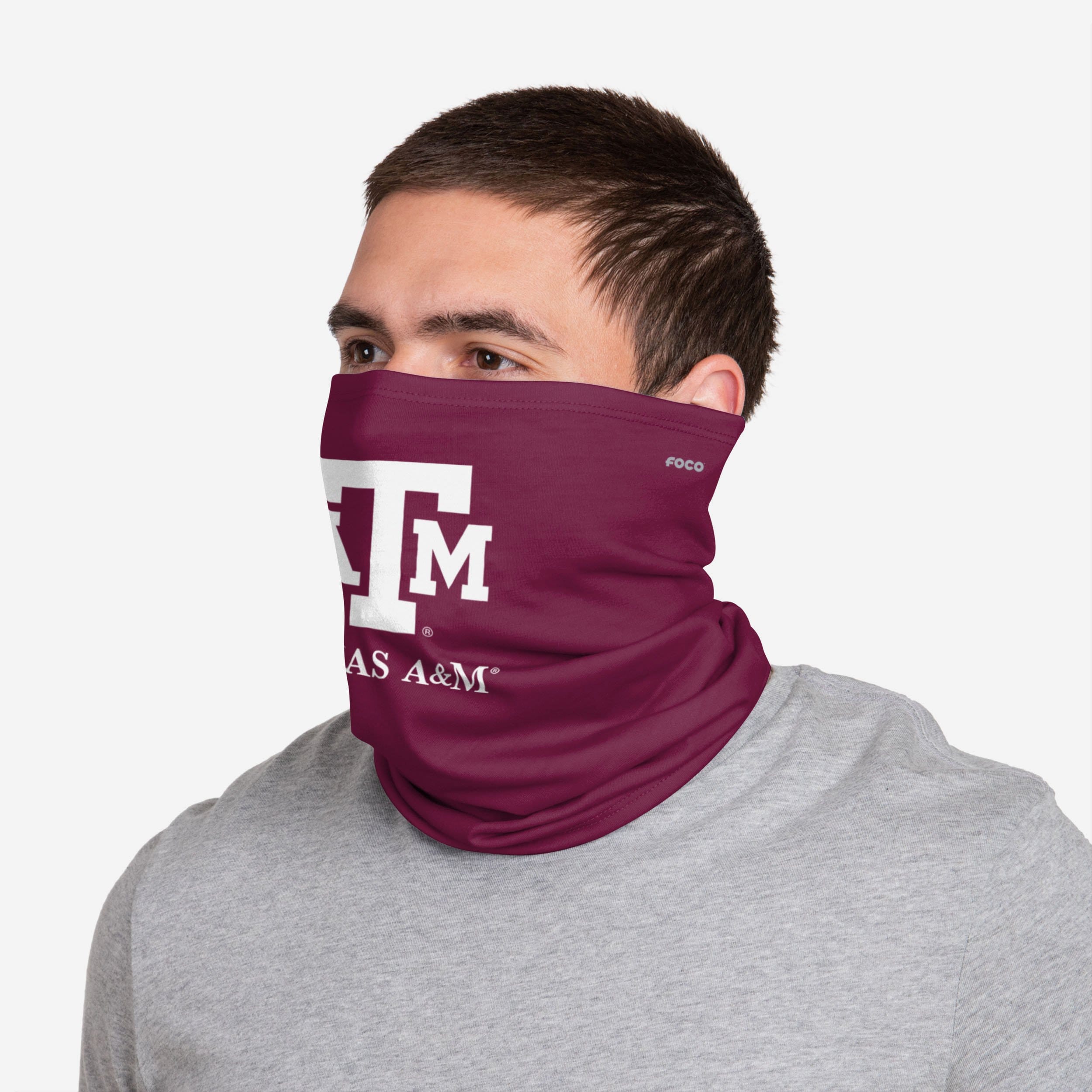 Texas A&M Aggies Team Logo Stitched Gaiter Scarf - Show Your Team Spirit!