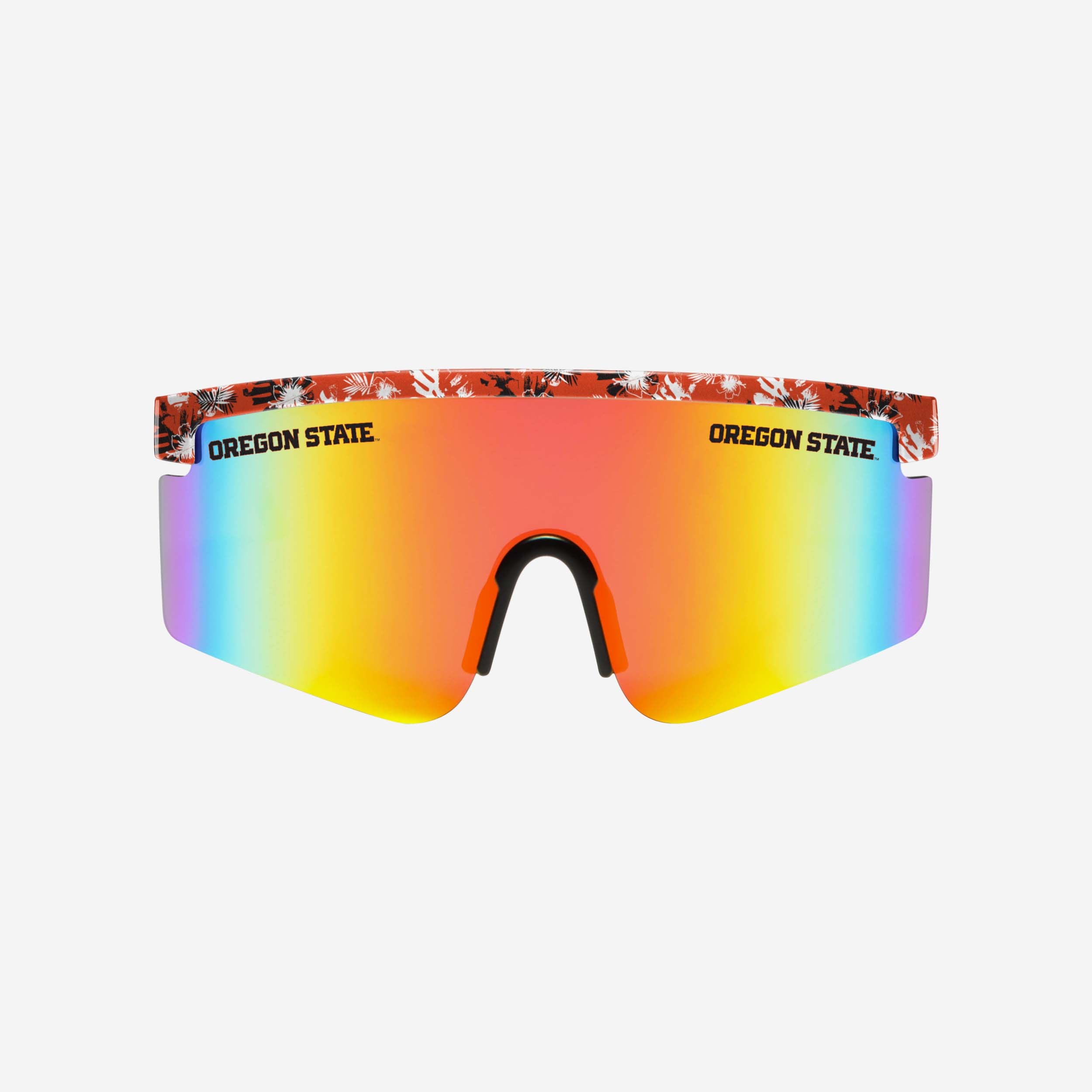 Stylish Oregon State Beavers Floral Large Frame Sunglasses