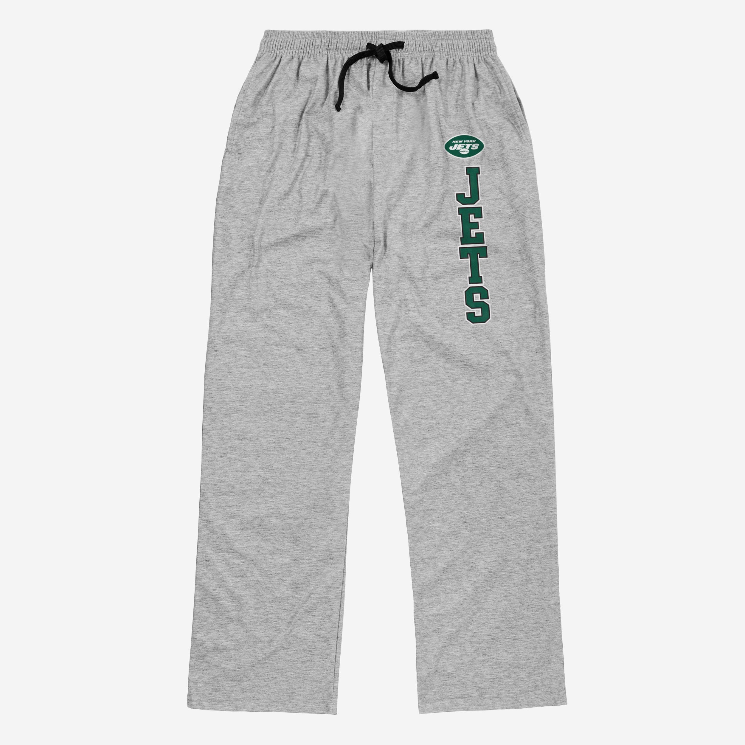 New York Jets Super - Comfortable Athletic Gray Lounge Pants