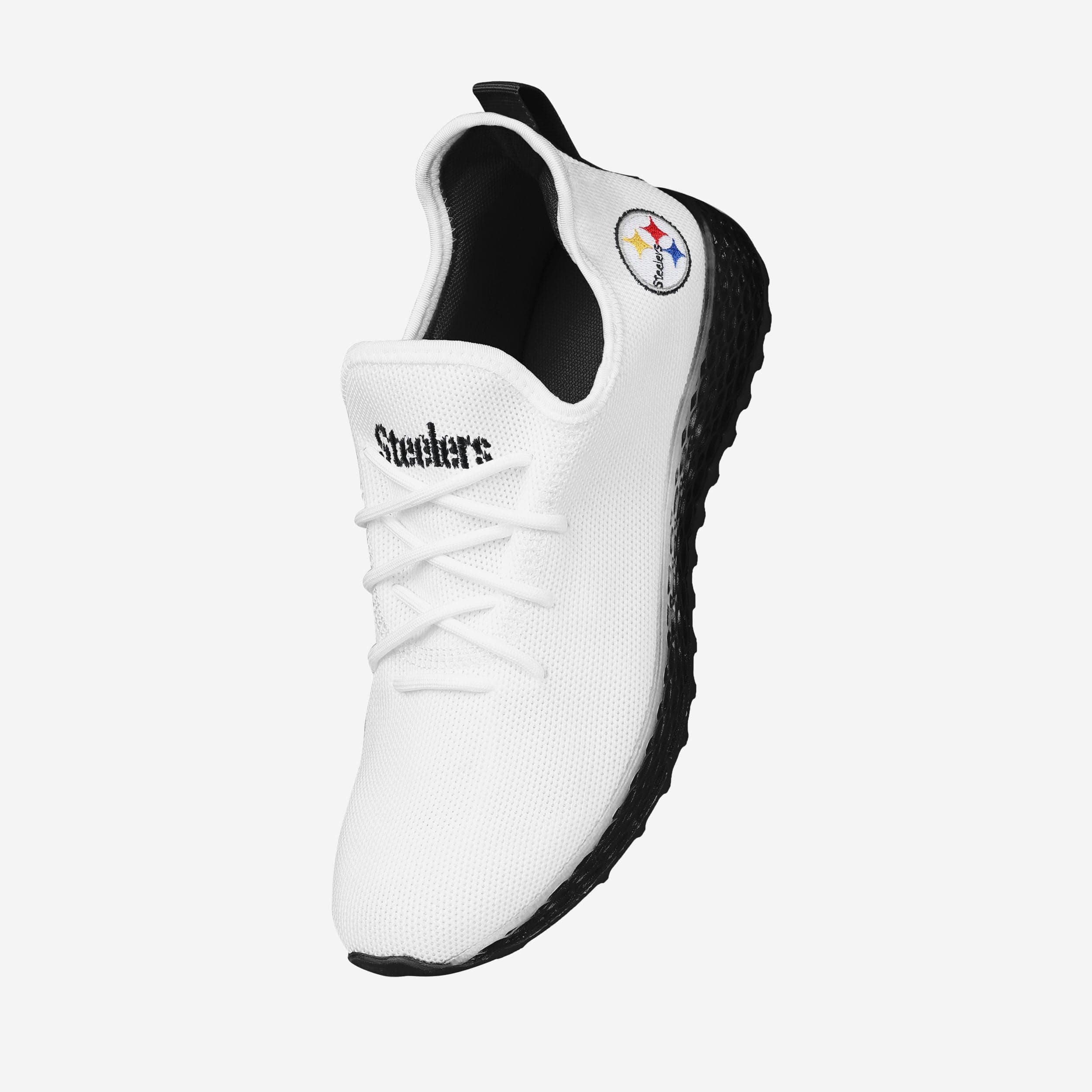 Pittsburgh Steelers White Gradient Midsole Sneakers - Game - Day Essential
