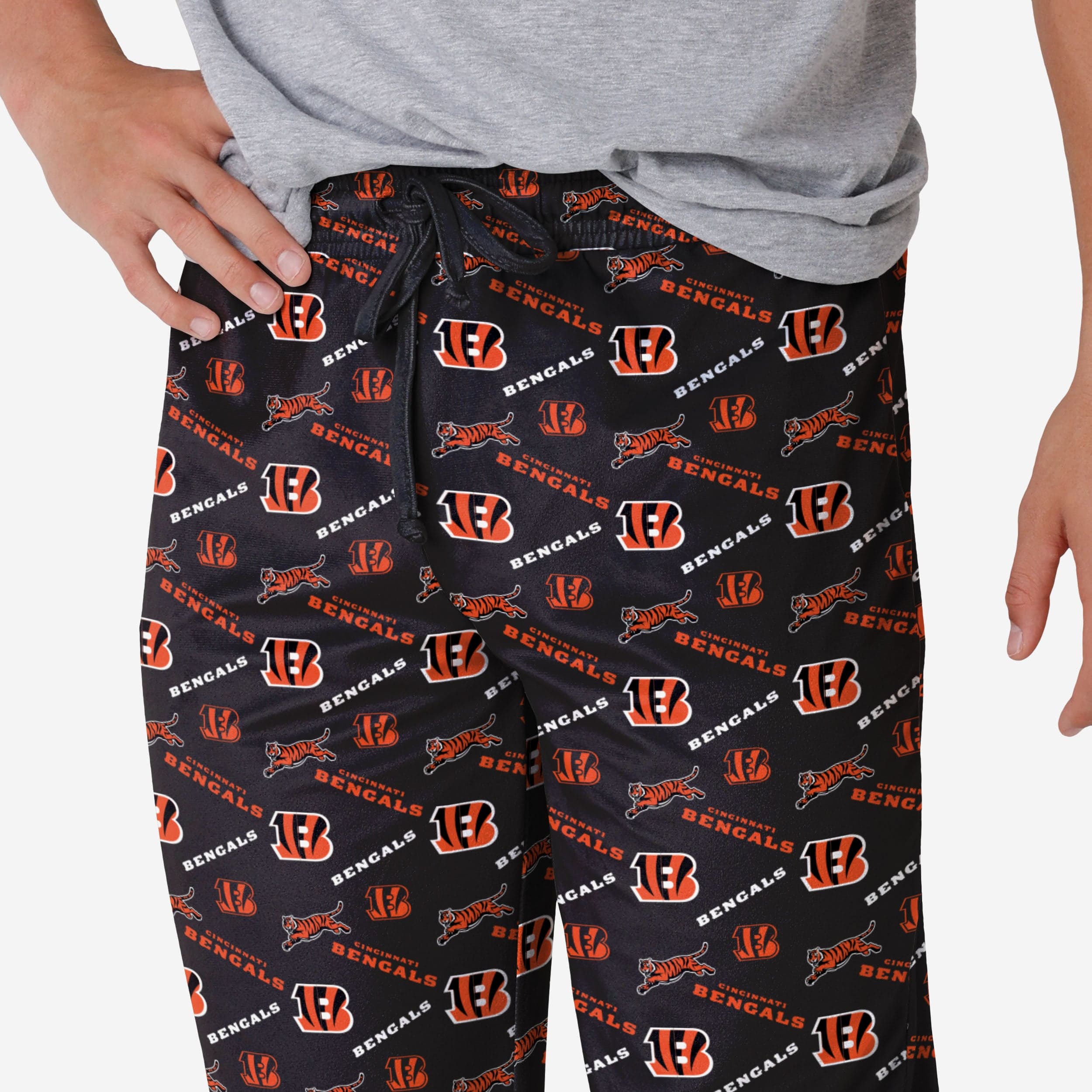 Cincinnati Bengals Stylish Repeat Print Lounge Pants
