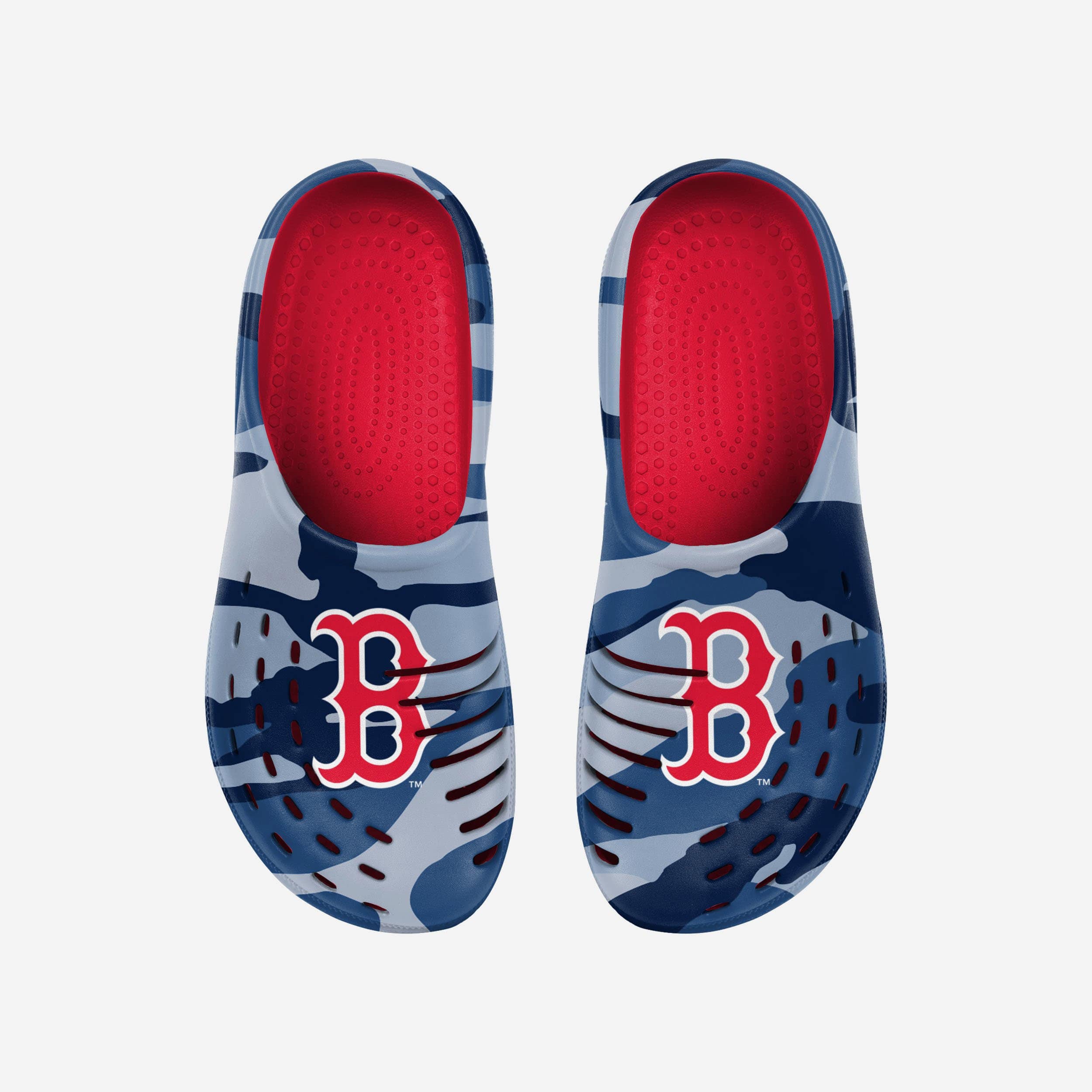 Boston Red Sox Tonal Camo Clogs - Show Your Fandom!
