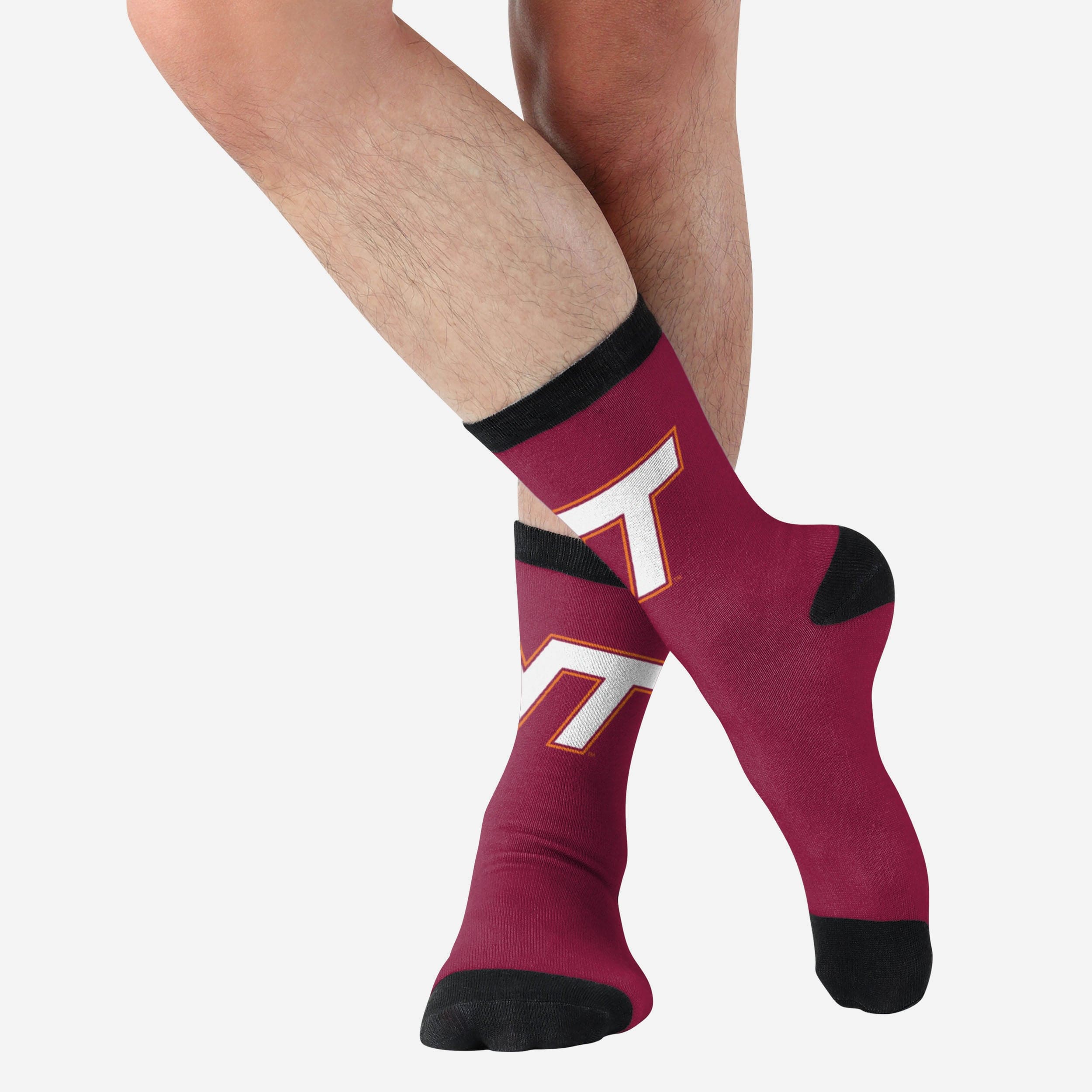 Virginia Tech Hokies Prime-Time Victory Socks