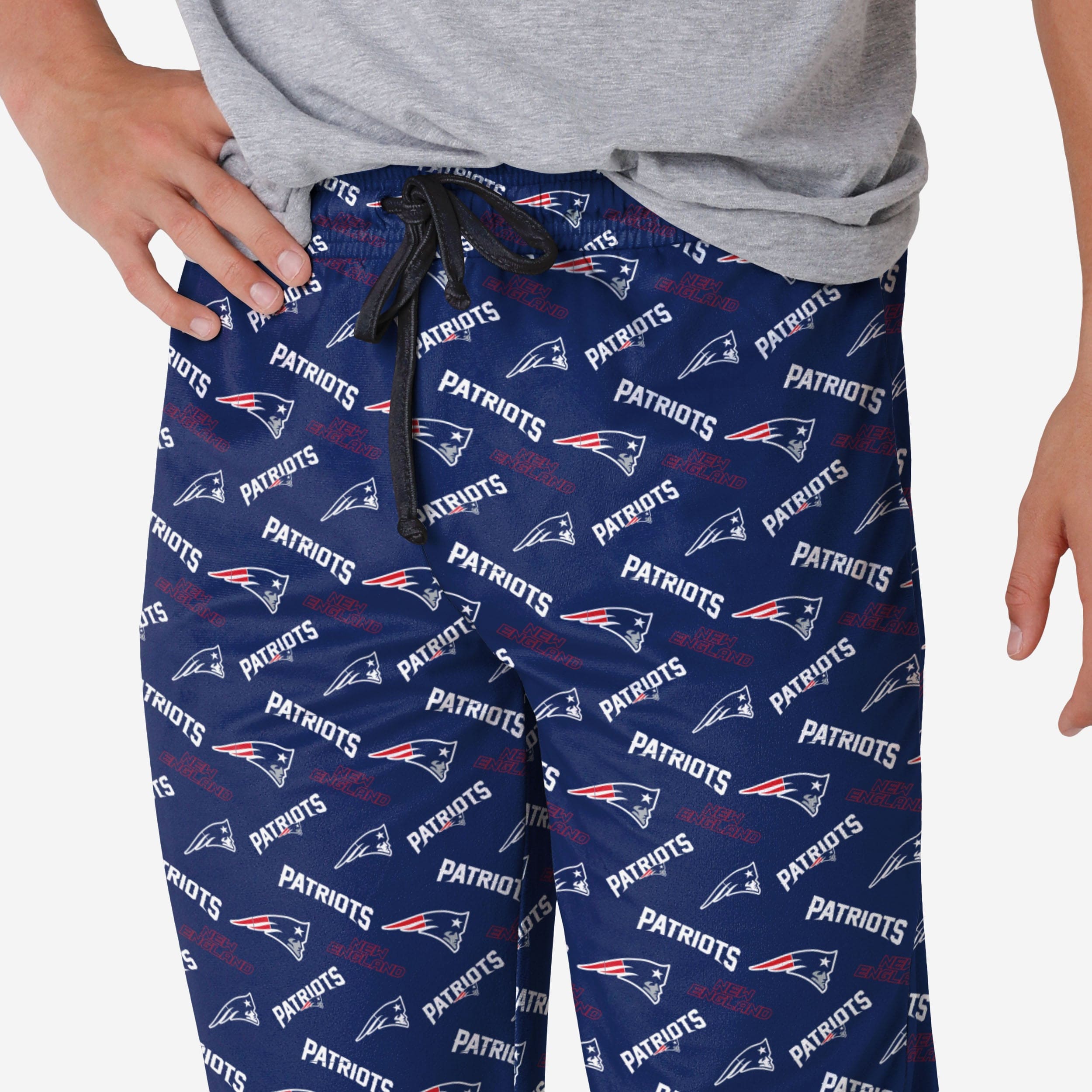 Exciting New England Patriots Repeat Print Lounge Pants