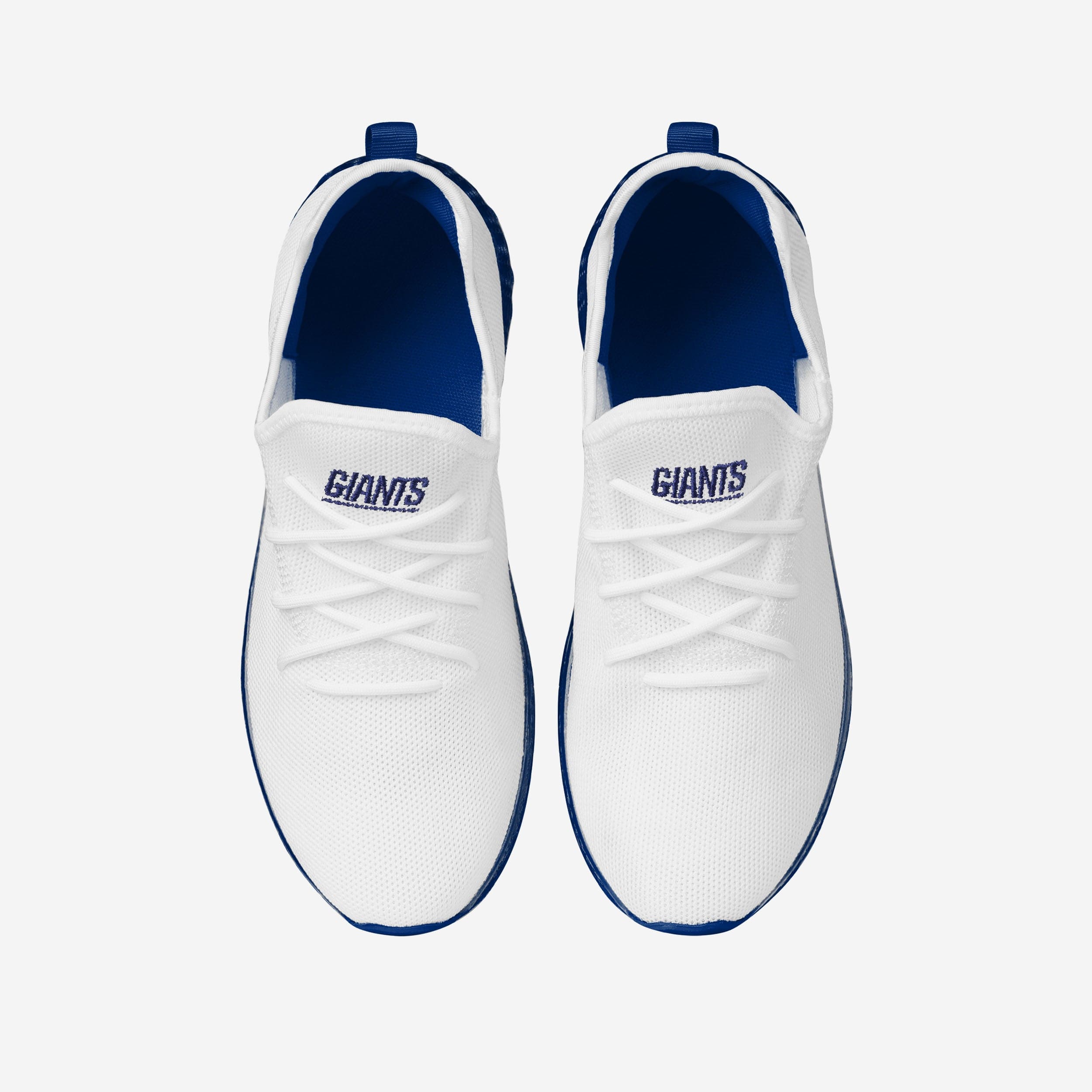 New York Giants Gradient Midsole White Sneakers - Game - Day Must - Haves