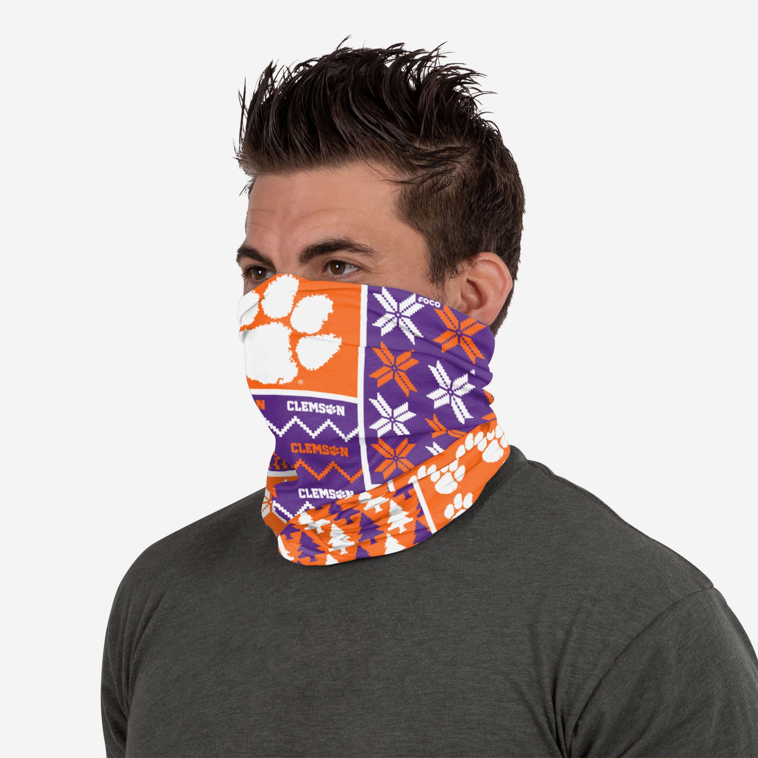 Clemson Tigers Multifunctional Gaiter Scarf - Show Your Team Spirit!