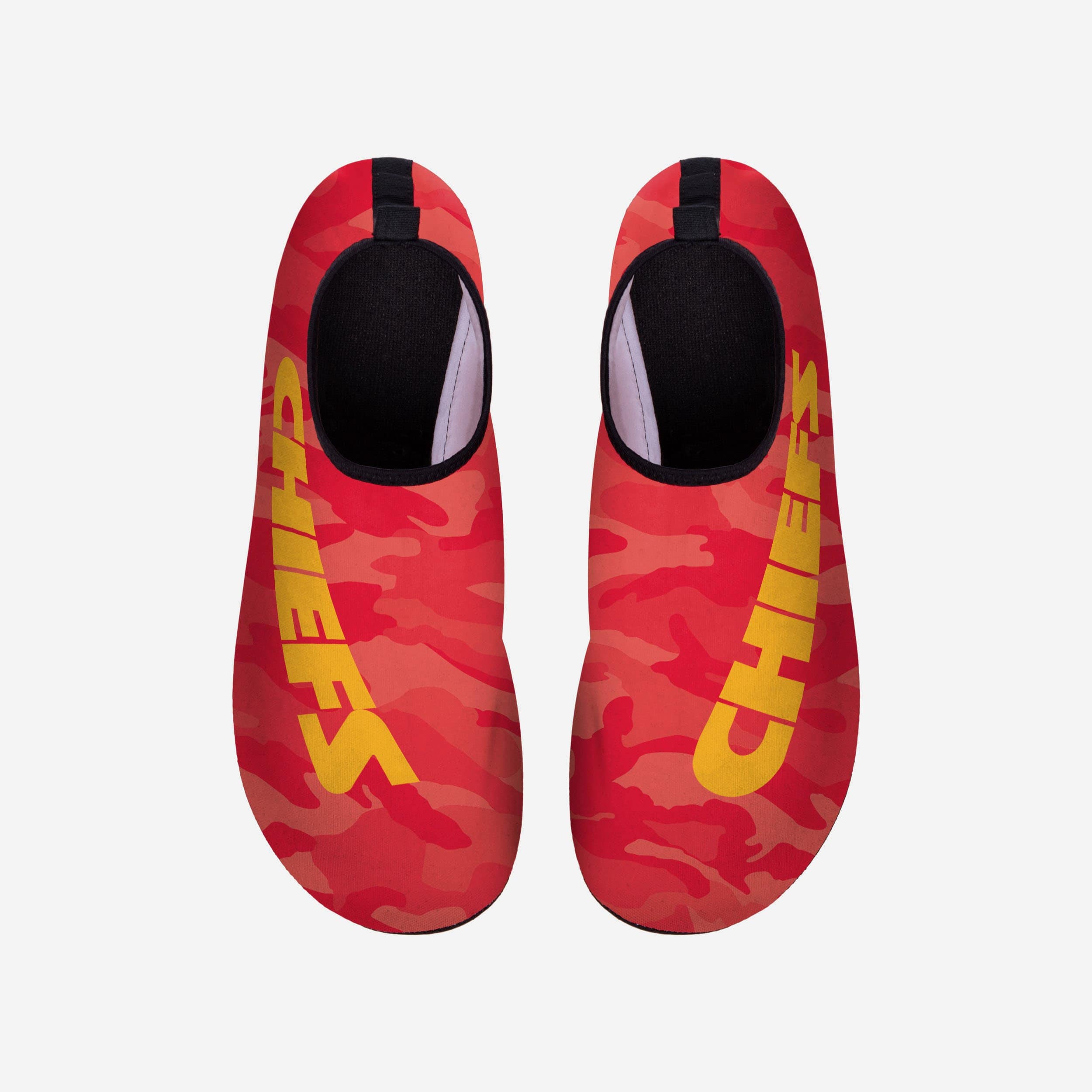 Kansas City Chiefs Men's Camo Water Shoes - Stand Out at the Beach!