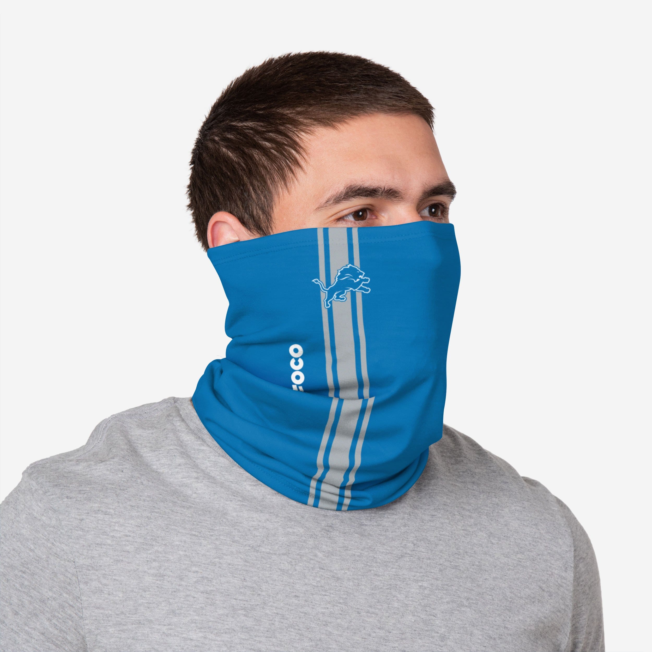 Detroit Lions On-Field Sideline Gaiter Scarf - Show Your Team Spirit!