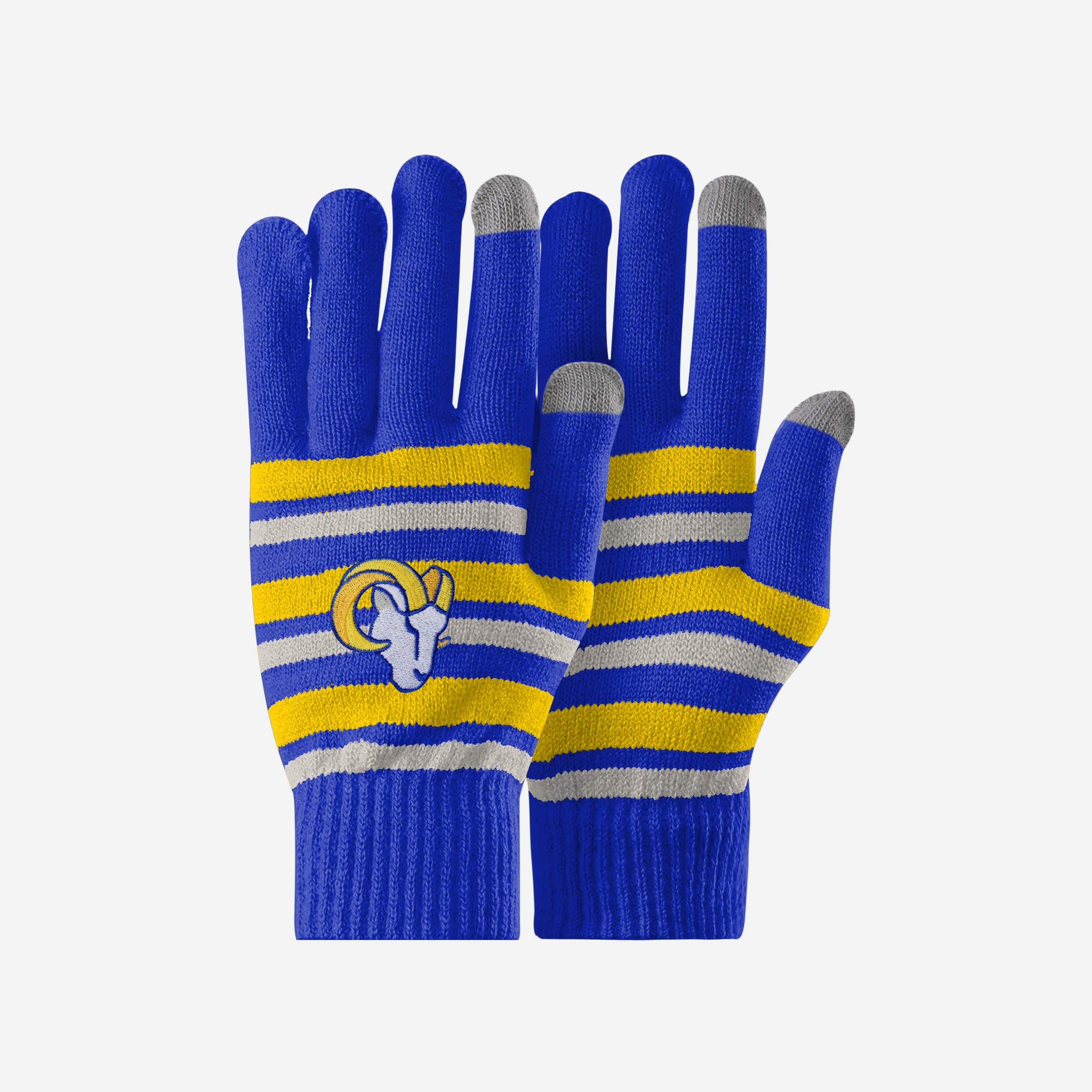 Los Angeles Rams Stylish Stretch Gloves for Game-Day Connectivity