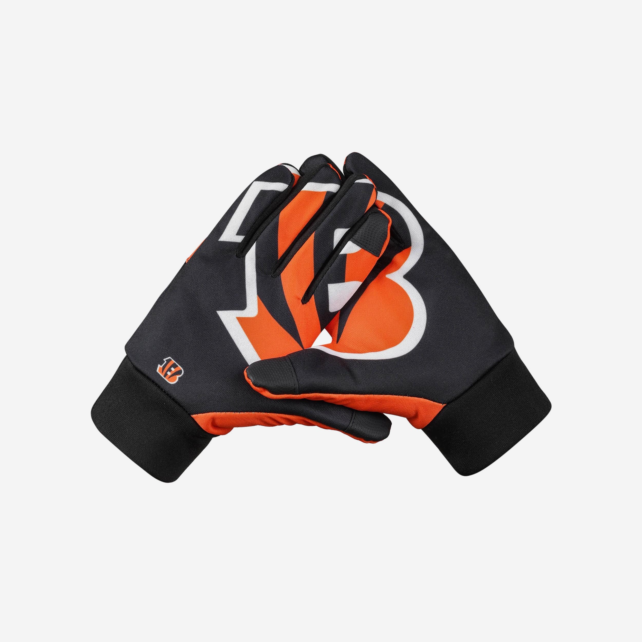 Exciting Cincinnati Bengals Texting Gloves with Palm Logo