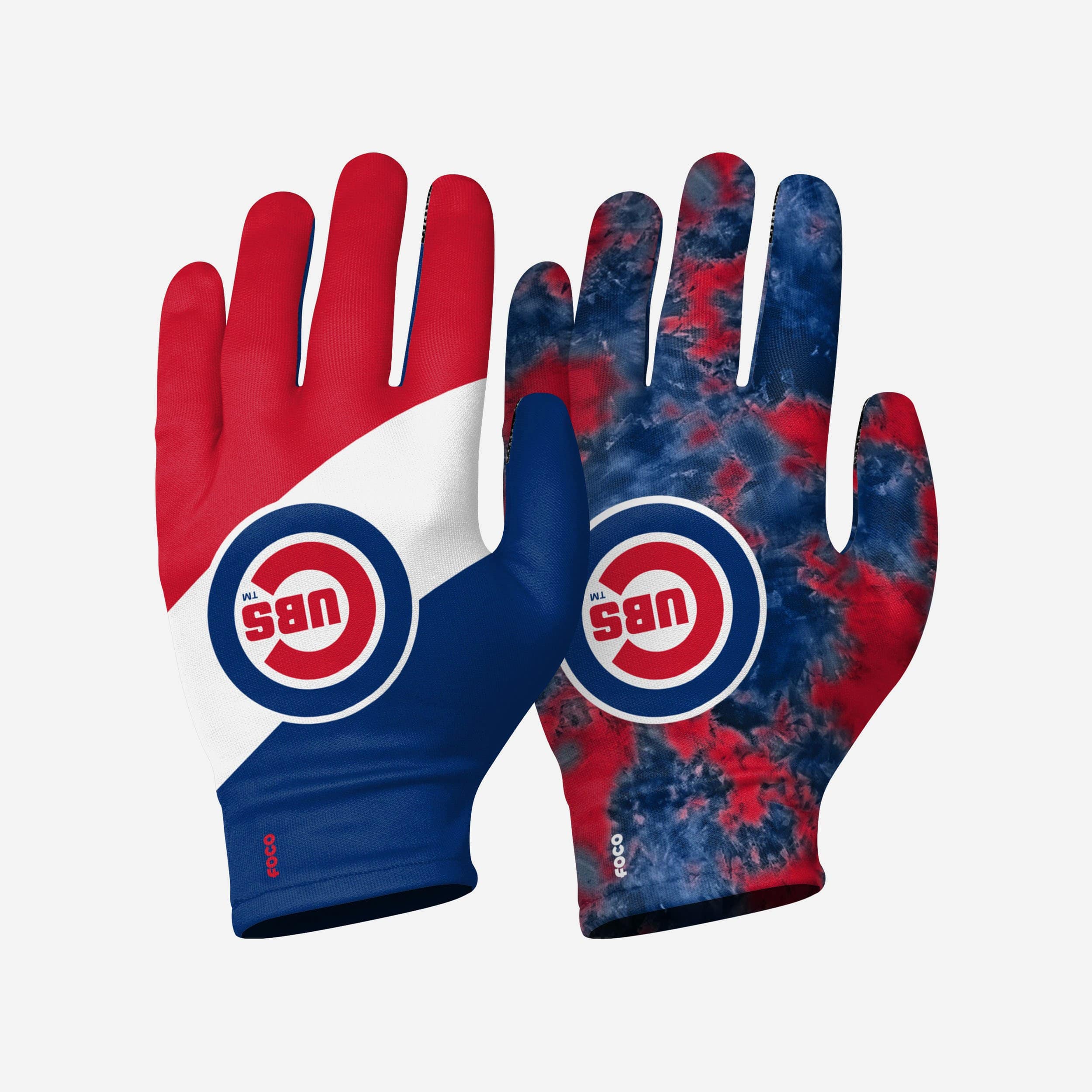 Chicago Cubs 2-Pack Reusable Stretch Gloves - Show Your Team Spirit!