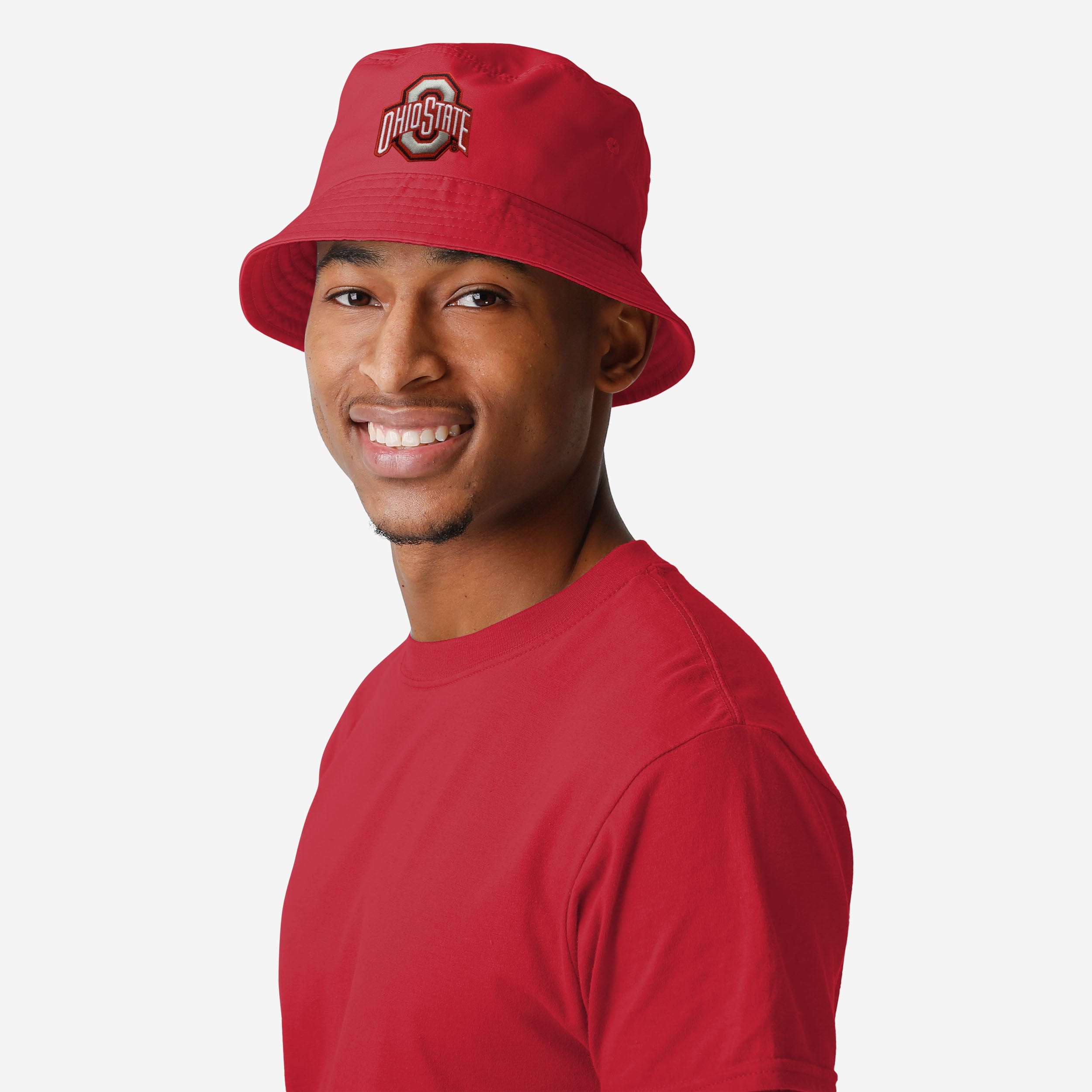 Ohio State Buckeyes Super Stylish Solid Bucket Hat