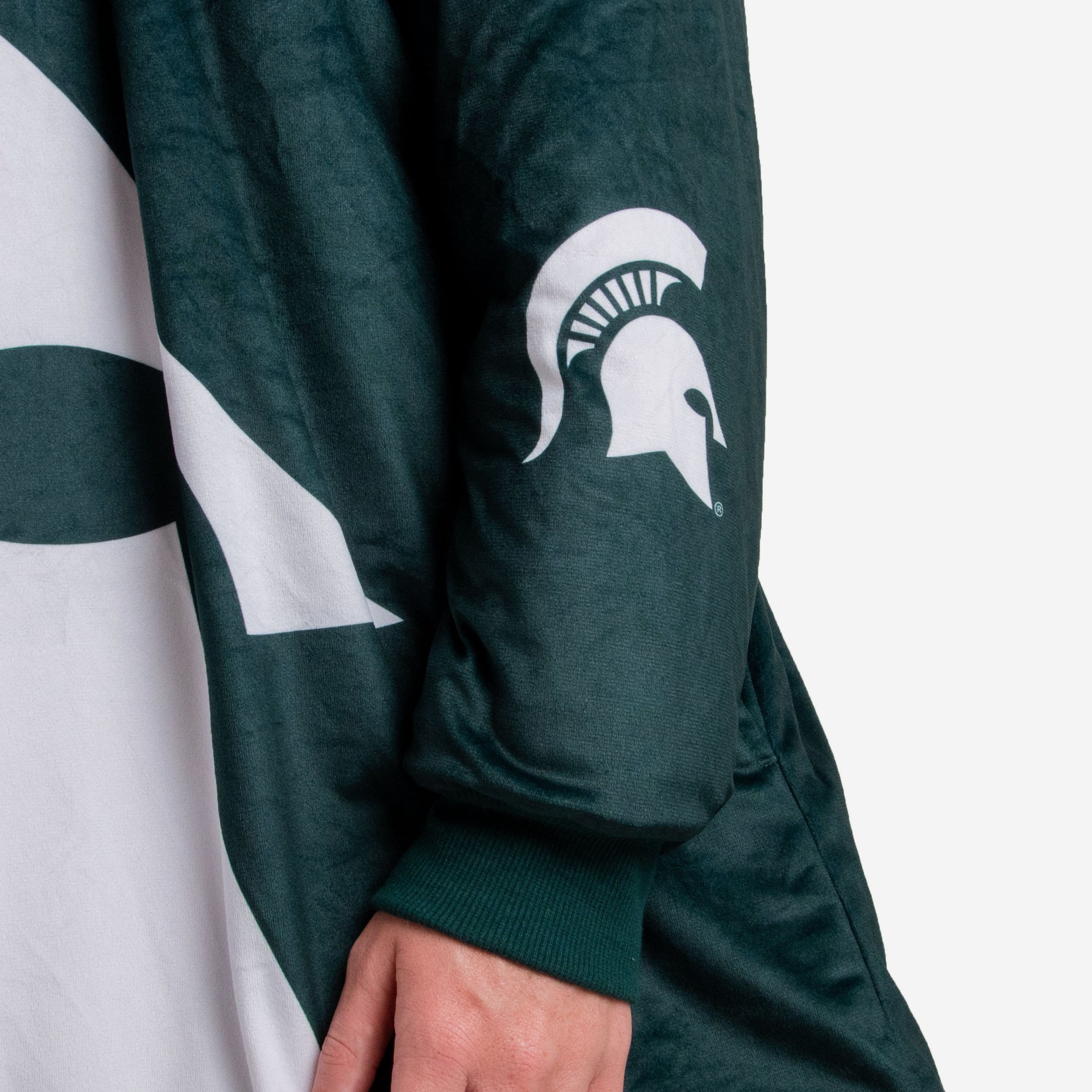 Michigan State Spartans Reversible Colorblock Hoodie - The Ultimate Fan Gear