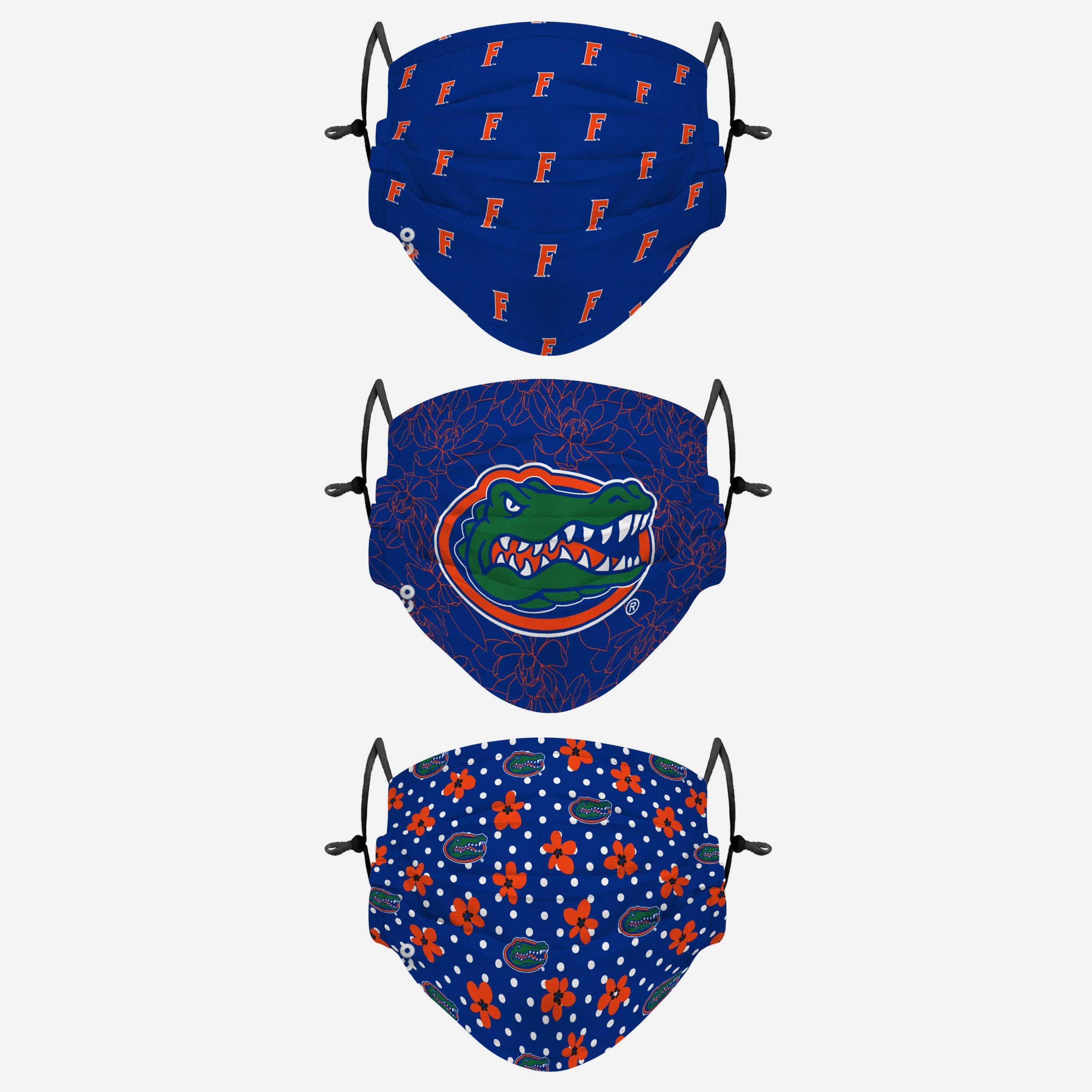 Florida Gators Gameday Gardener 3-Pack Face Cover - Rep Your Team in Style!