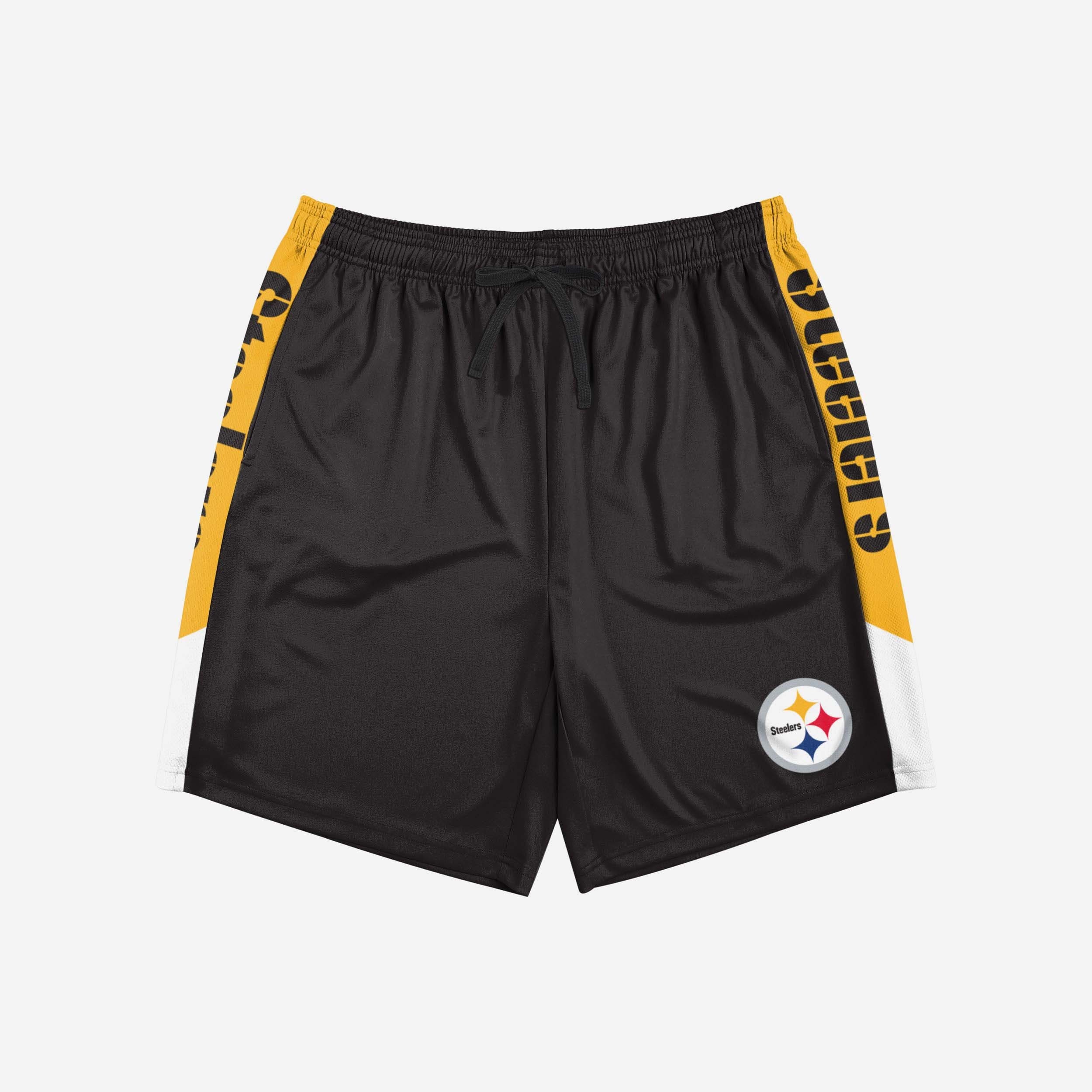Pittsburgh Steelers Stylish Side Stripe Training Shorts