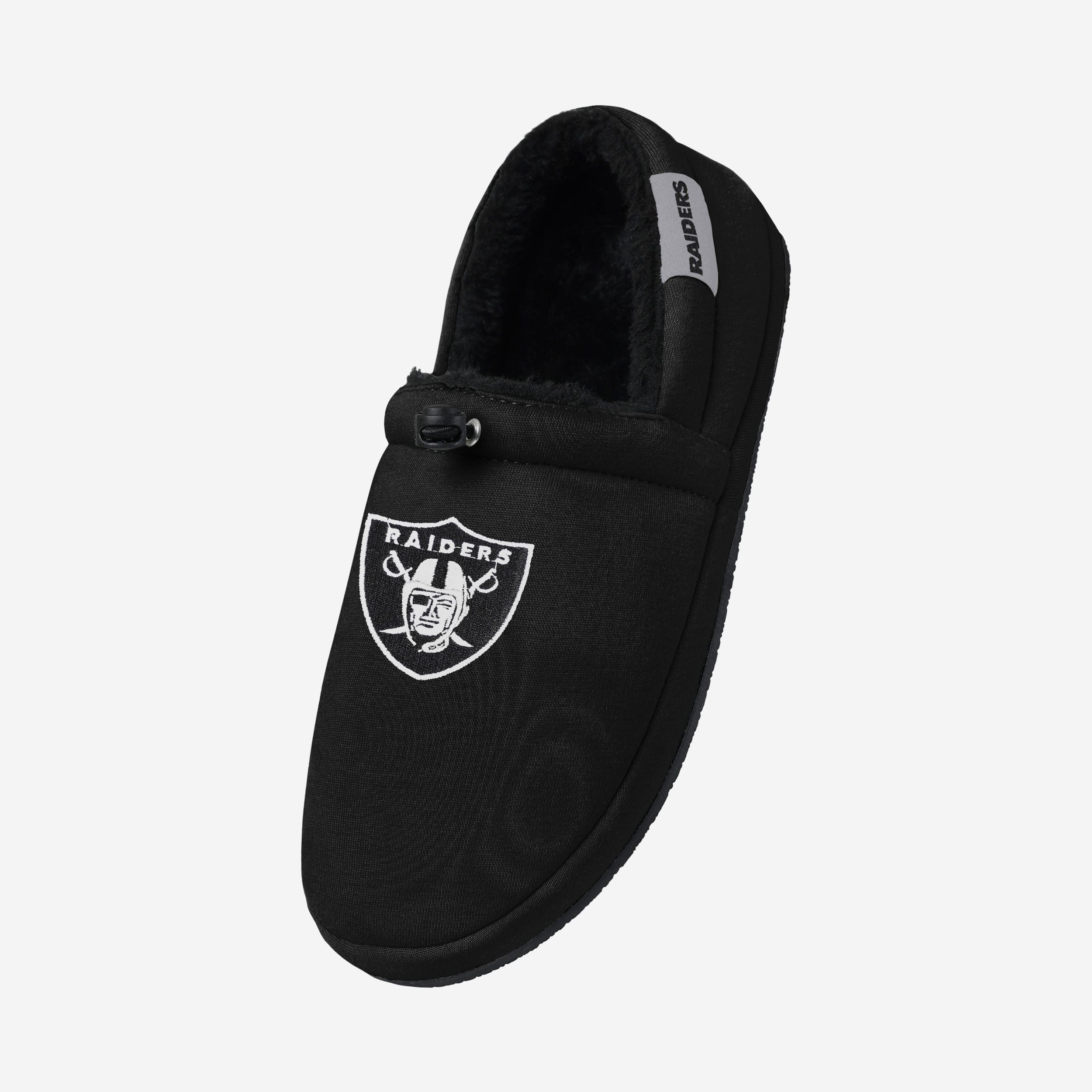Las Vegas Raiders Big Logo Athletic Slippers: Show Your Team Pride in Style