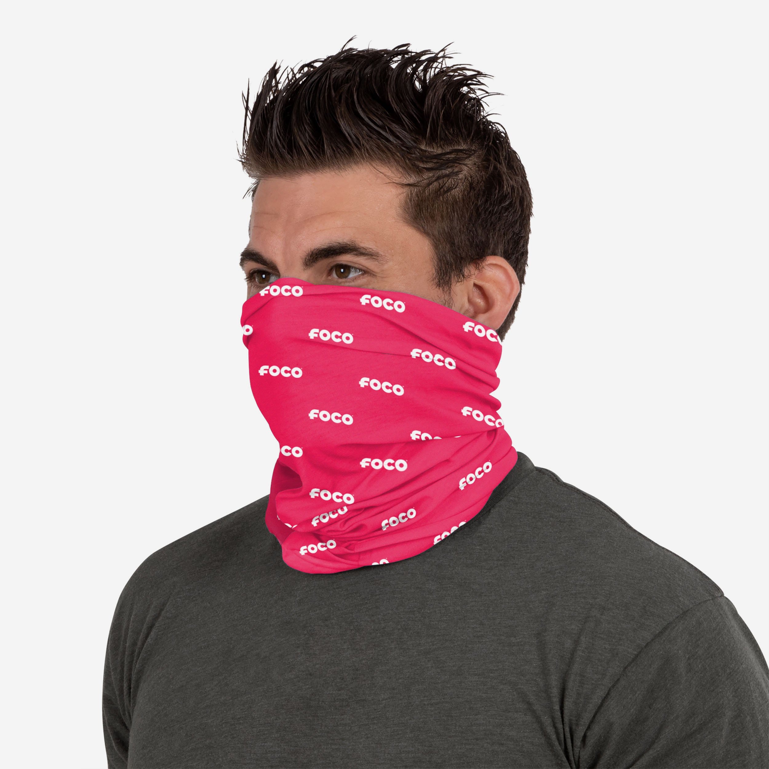 FOCO Mini Print Logo Gaiter Scarf: The Ultimate Fashion Accessory