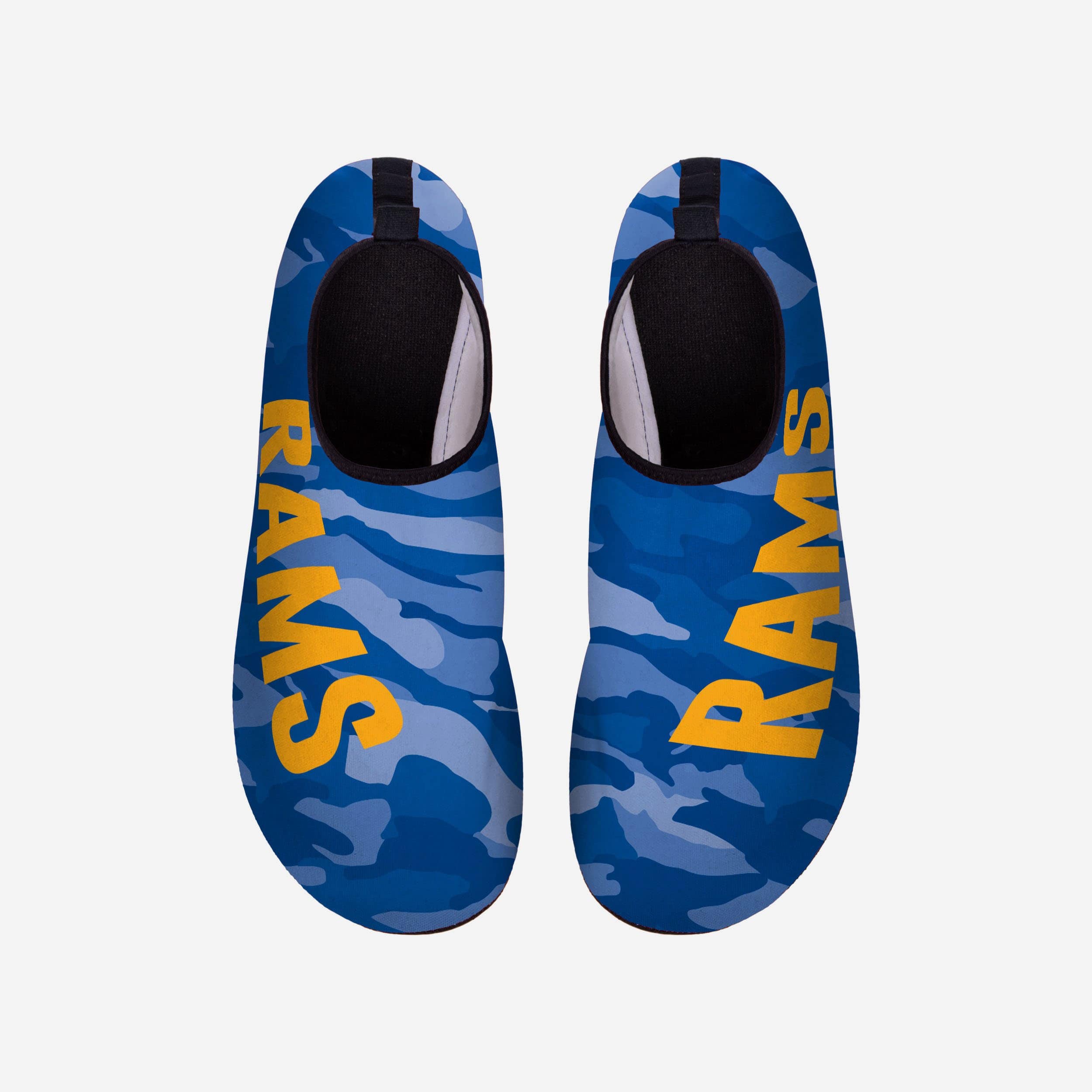 Awesome Los Angeles Rams Men's Camo Water Shoes