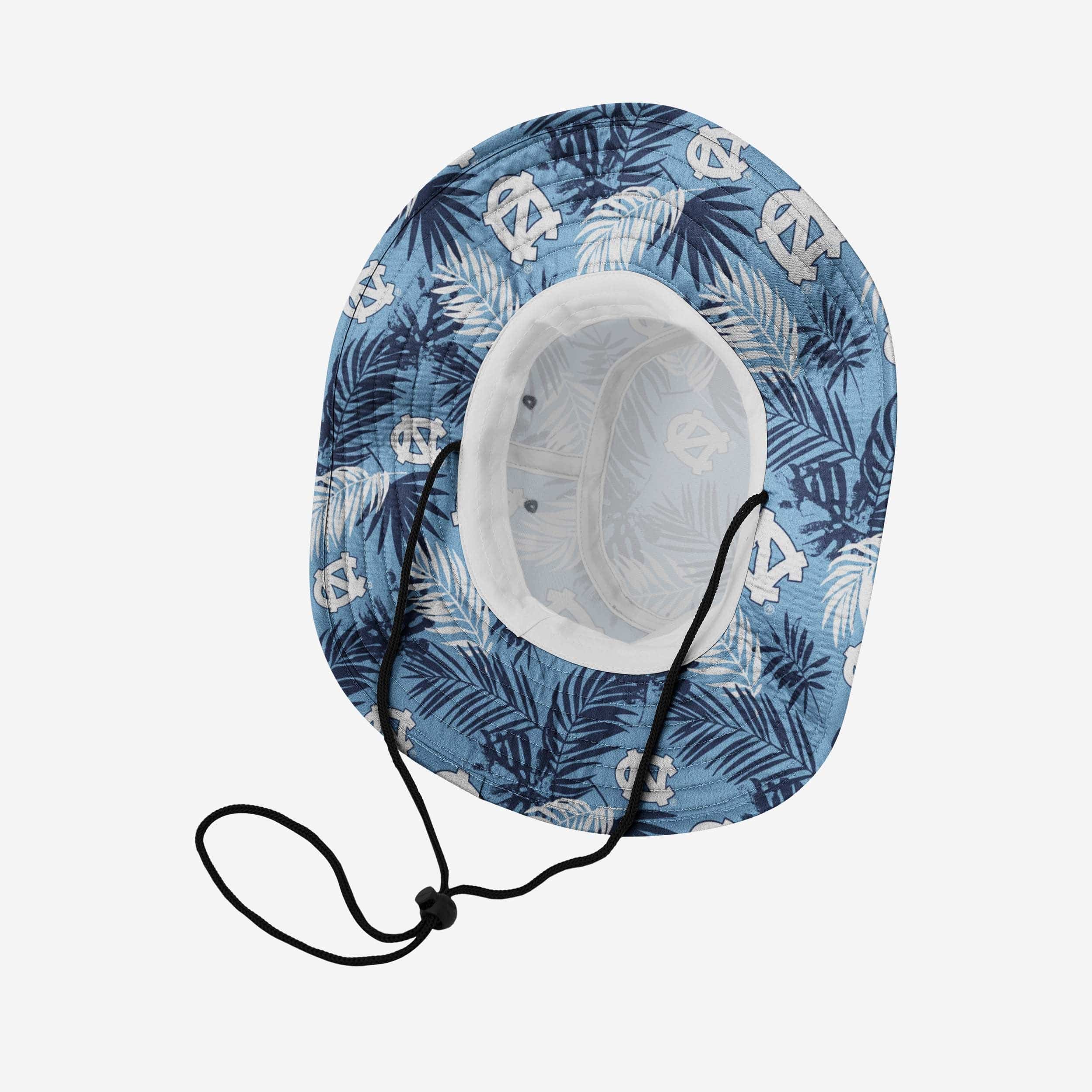 Stylish North Carolina Tar Heels Floral Boonie Hat for Warm Days